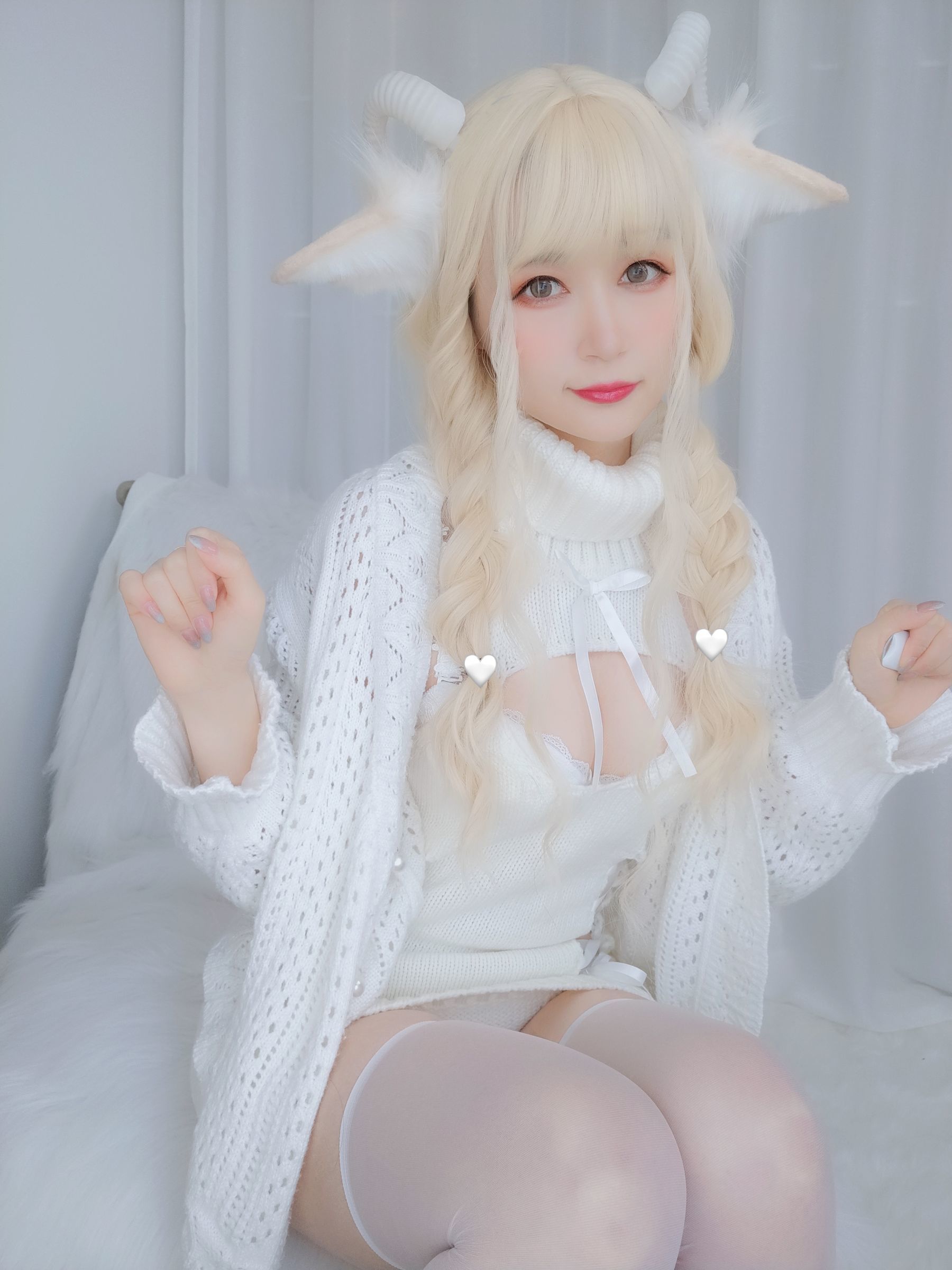 Coser小姐姐白银 - 小白羊-图0