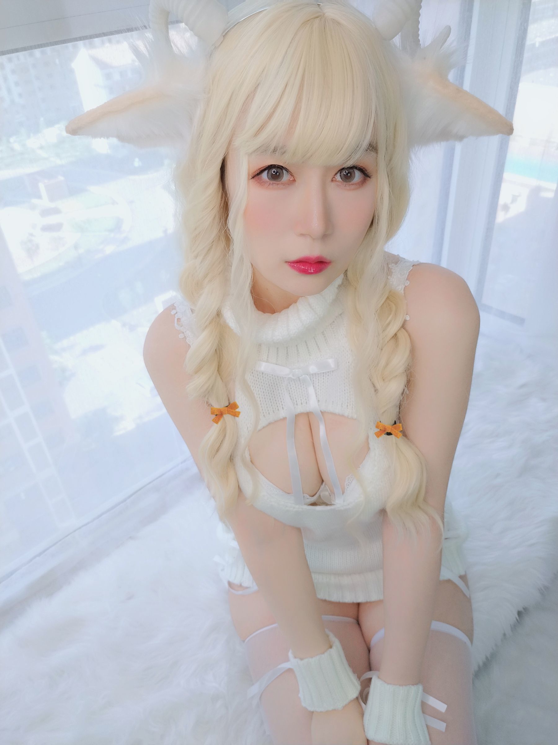 Coser小姐姐白银 - 小白羊-图100