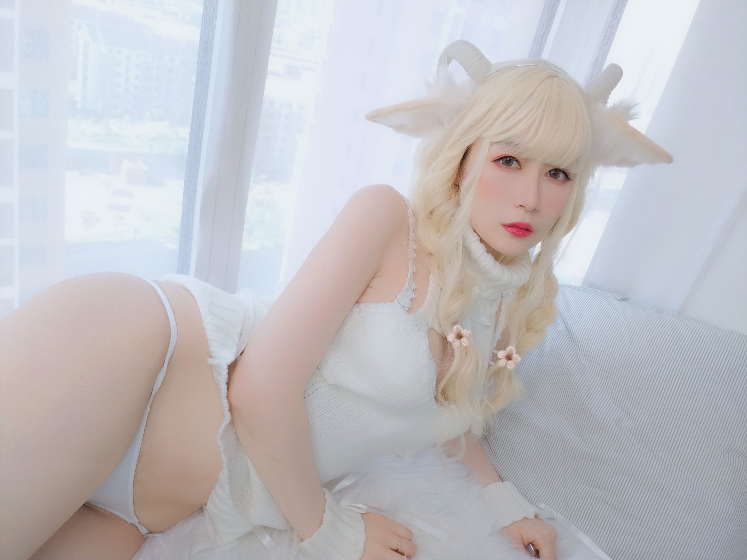 Coser小姐姐白银 - 小白羊-图113