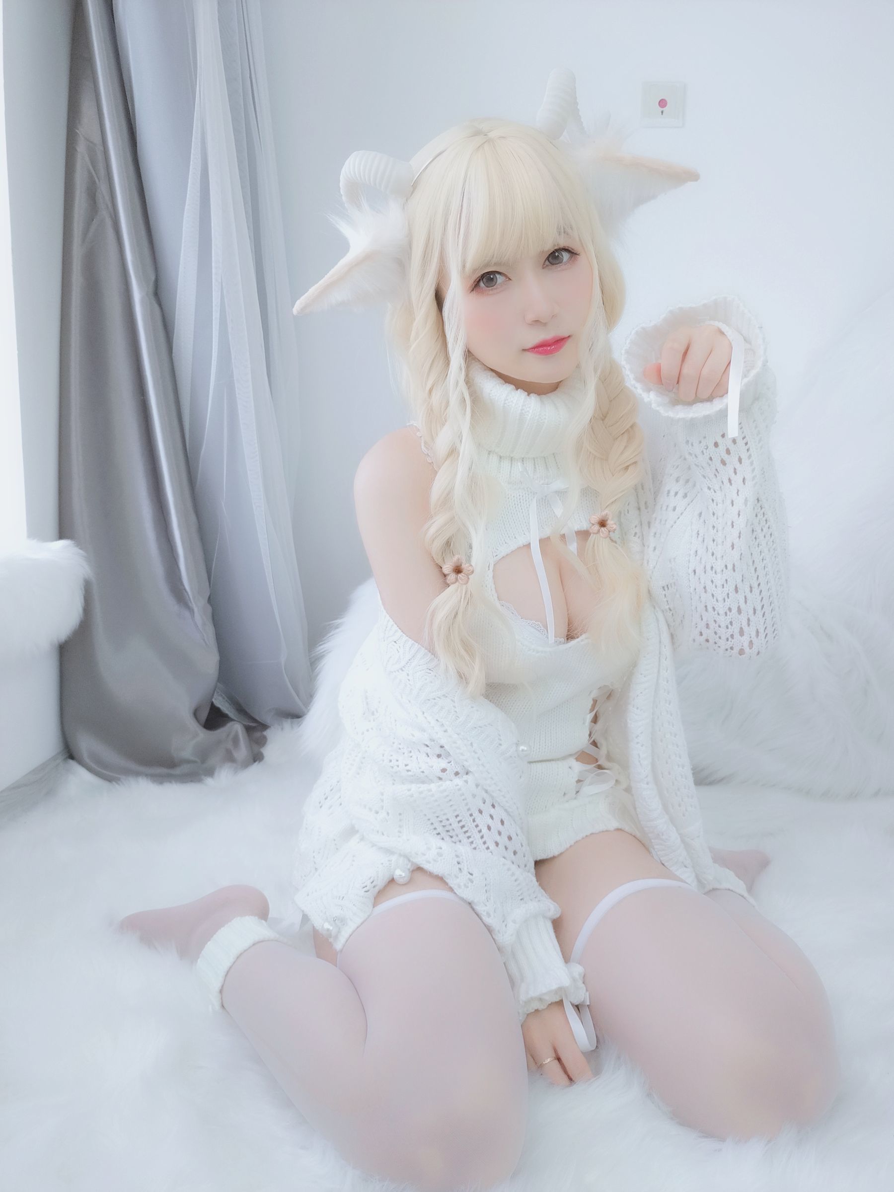 Coser小姐姐白银 - 小白羊-图13