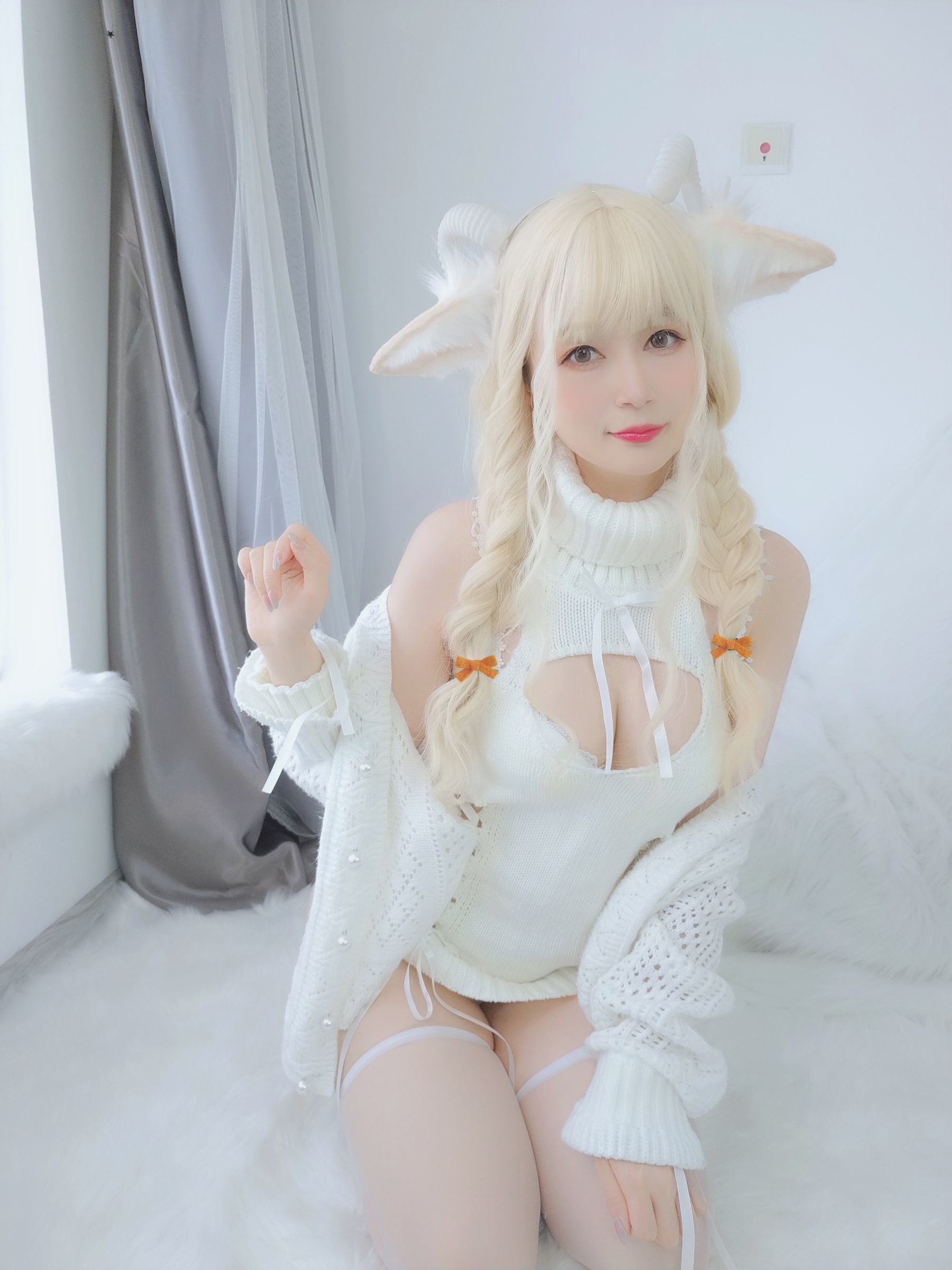 Coser小姐姐白银 - 小白羊-图15