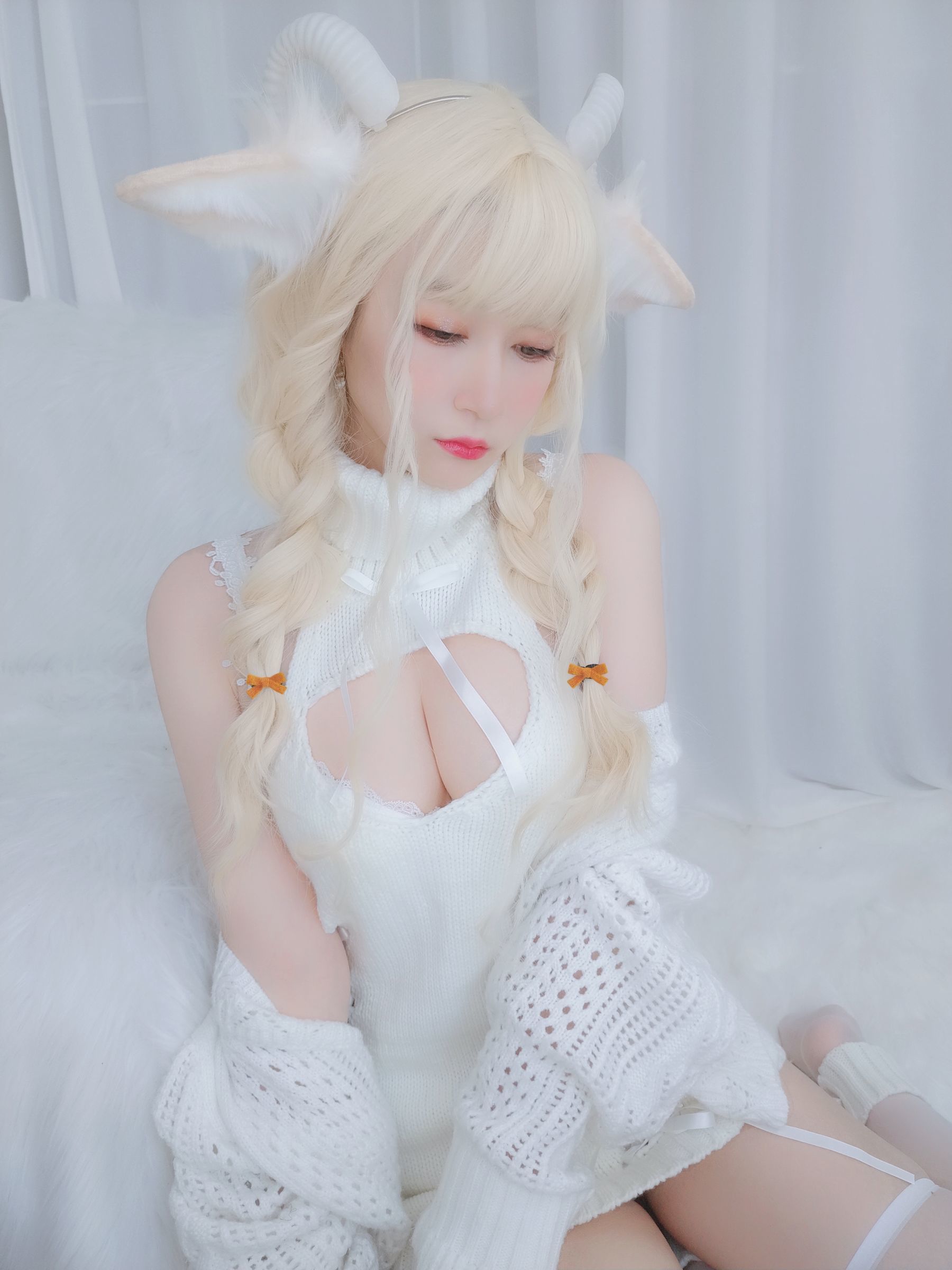 Coser小姐姐白银 - 小白羊-图22