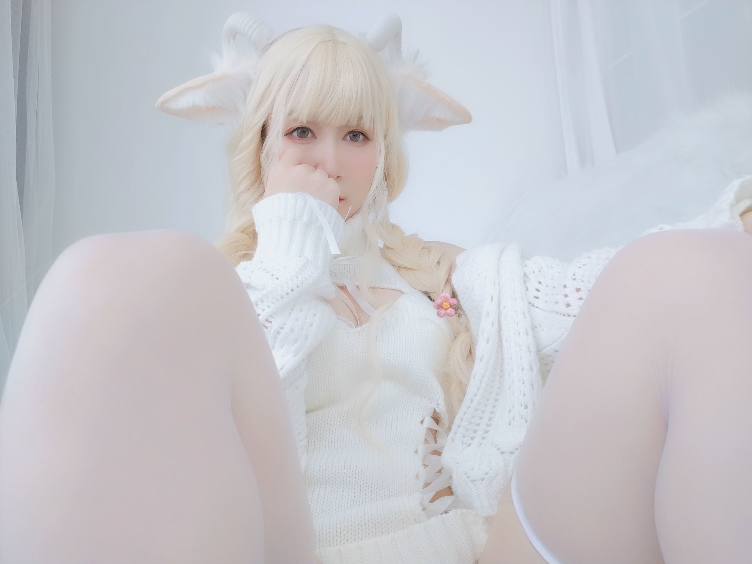 Coser小姐姐白银 - 小白羊-图23