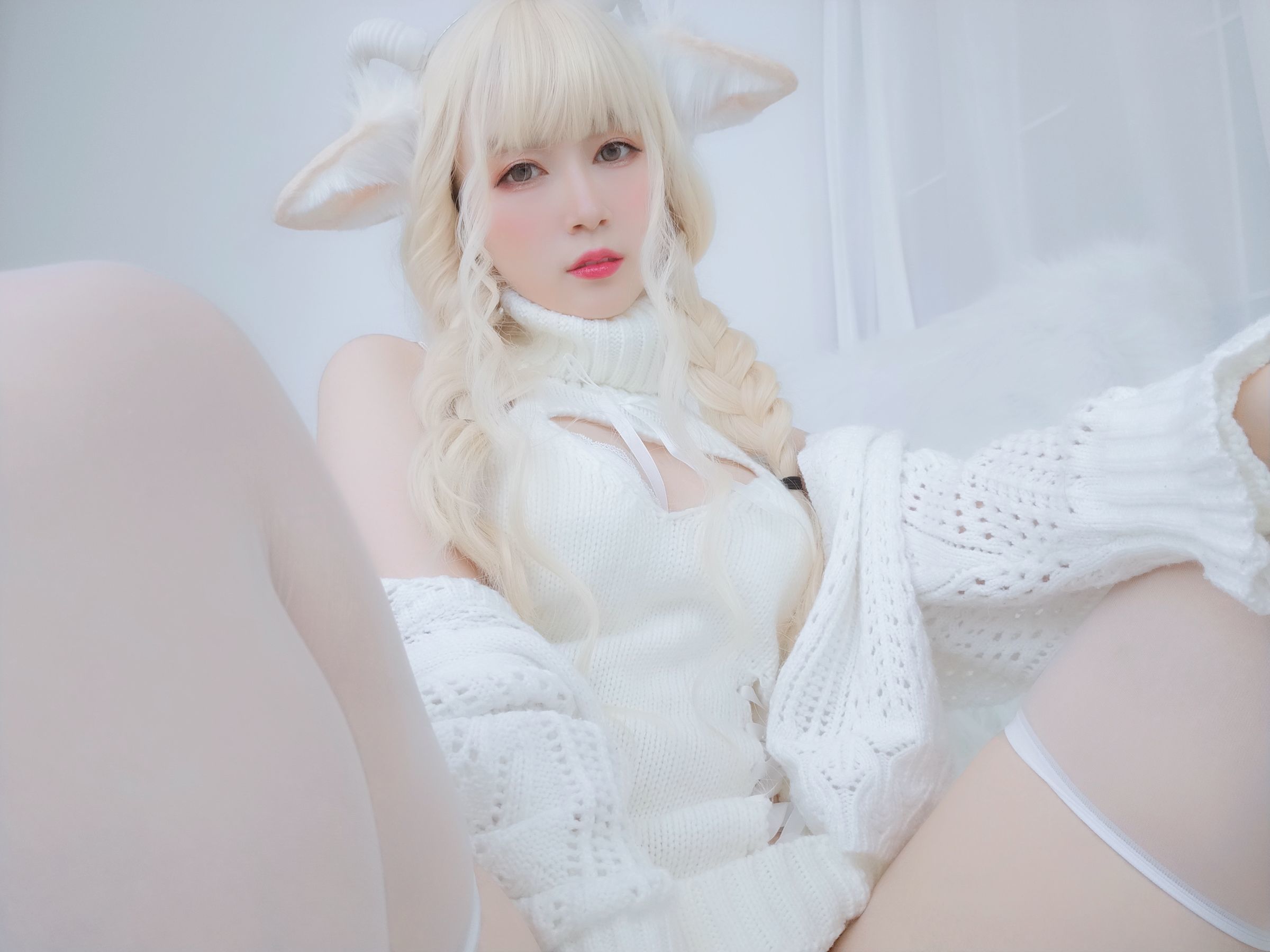 Coser小姐姐白银 - 小白羊-图24