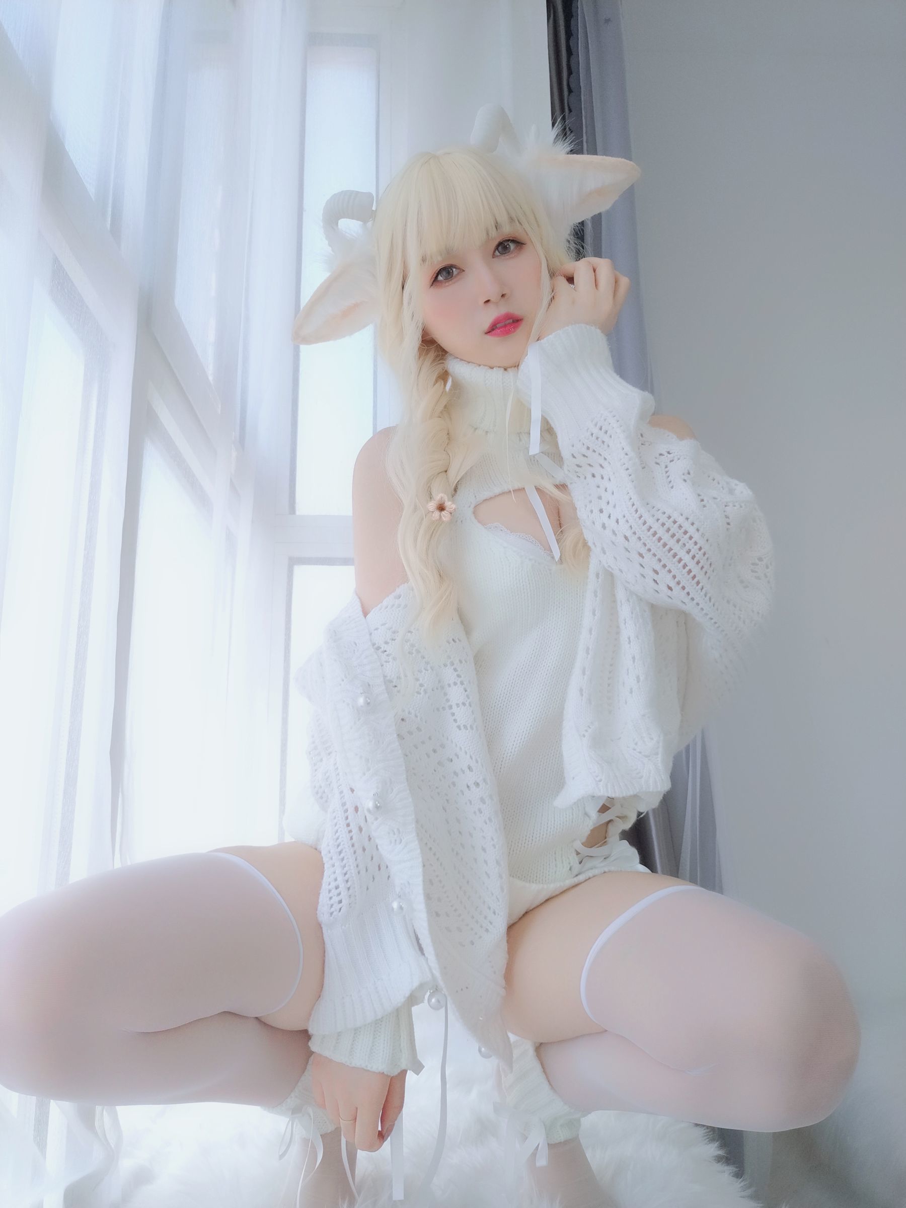 Coser小姐姐白银 - 小白羊-图35