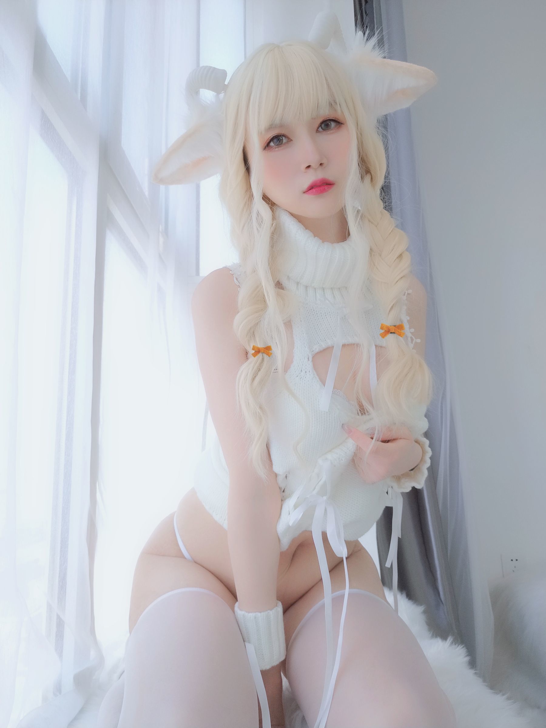 Coser小姐姐白银 - 小白羊-图46