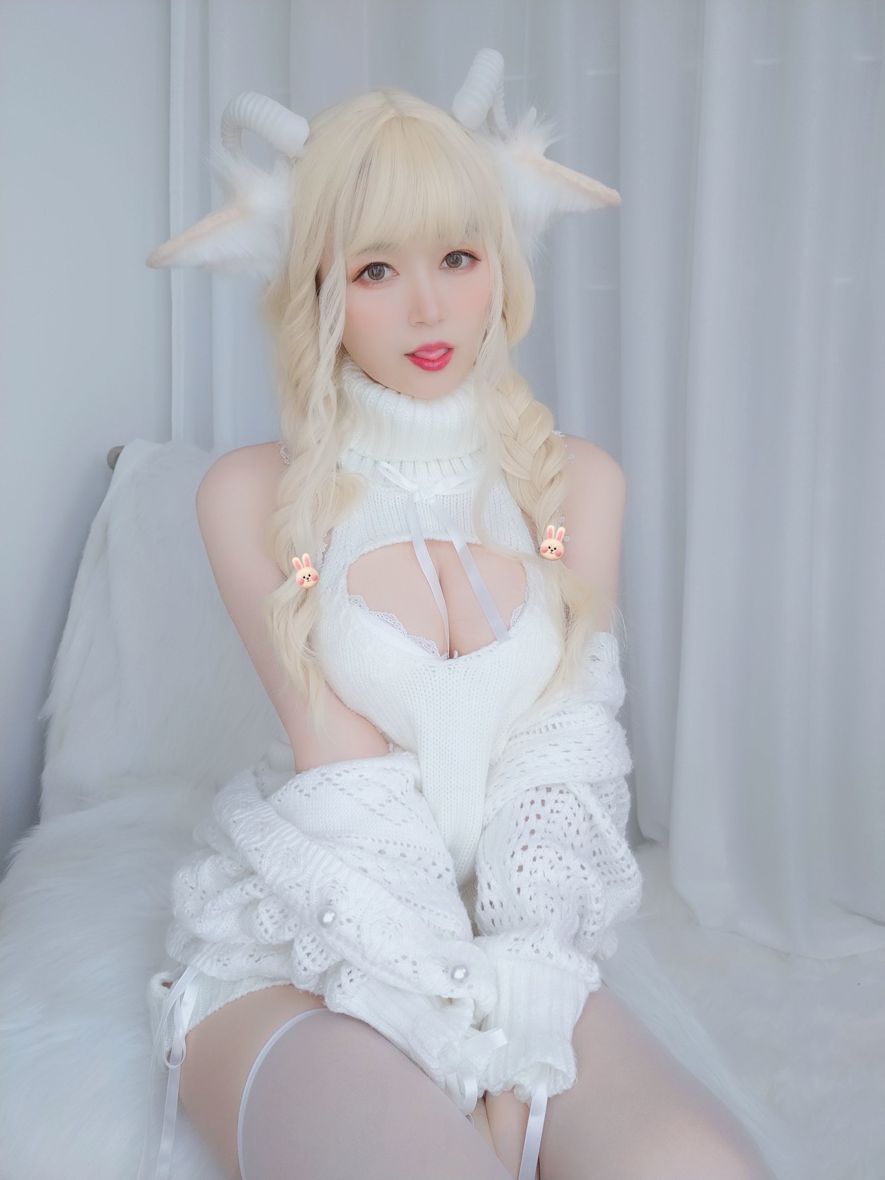 Coser小姐姐白银 - 小白羊-图4