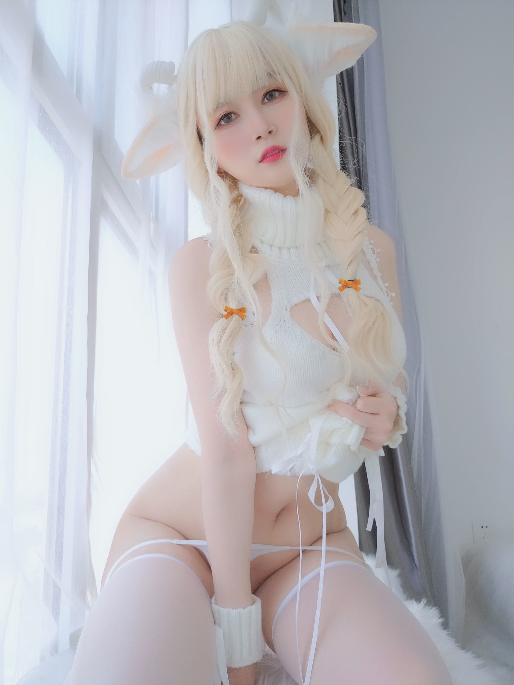 Coser小姐姐白银 - 小白羊-图52