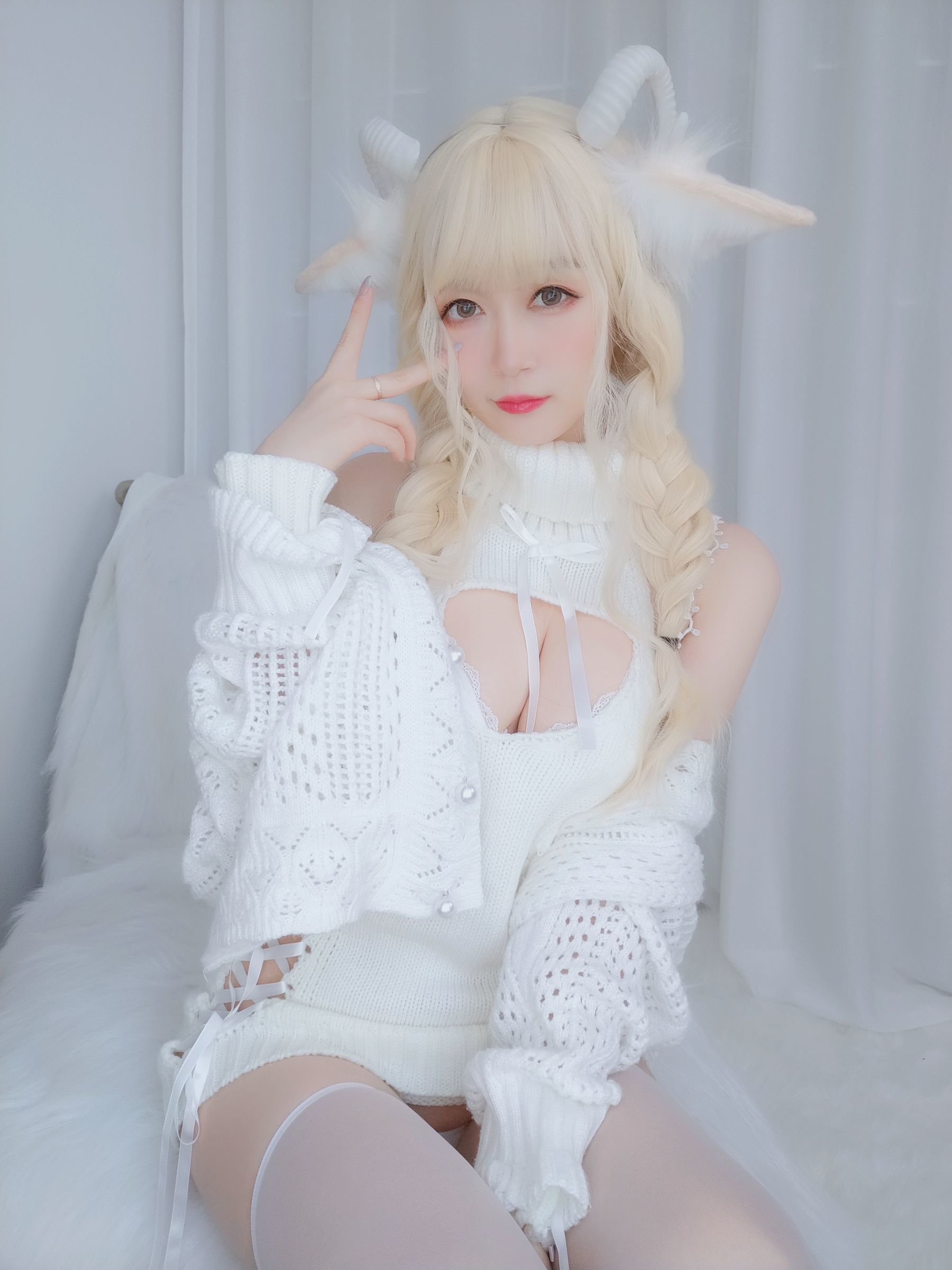 Coser小姐姐白银 - 小白羊-图5