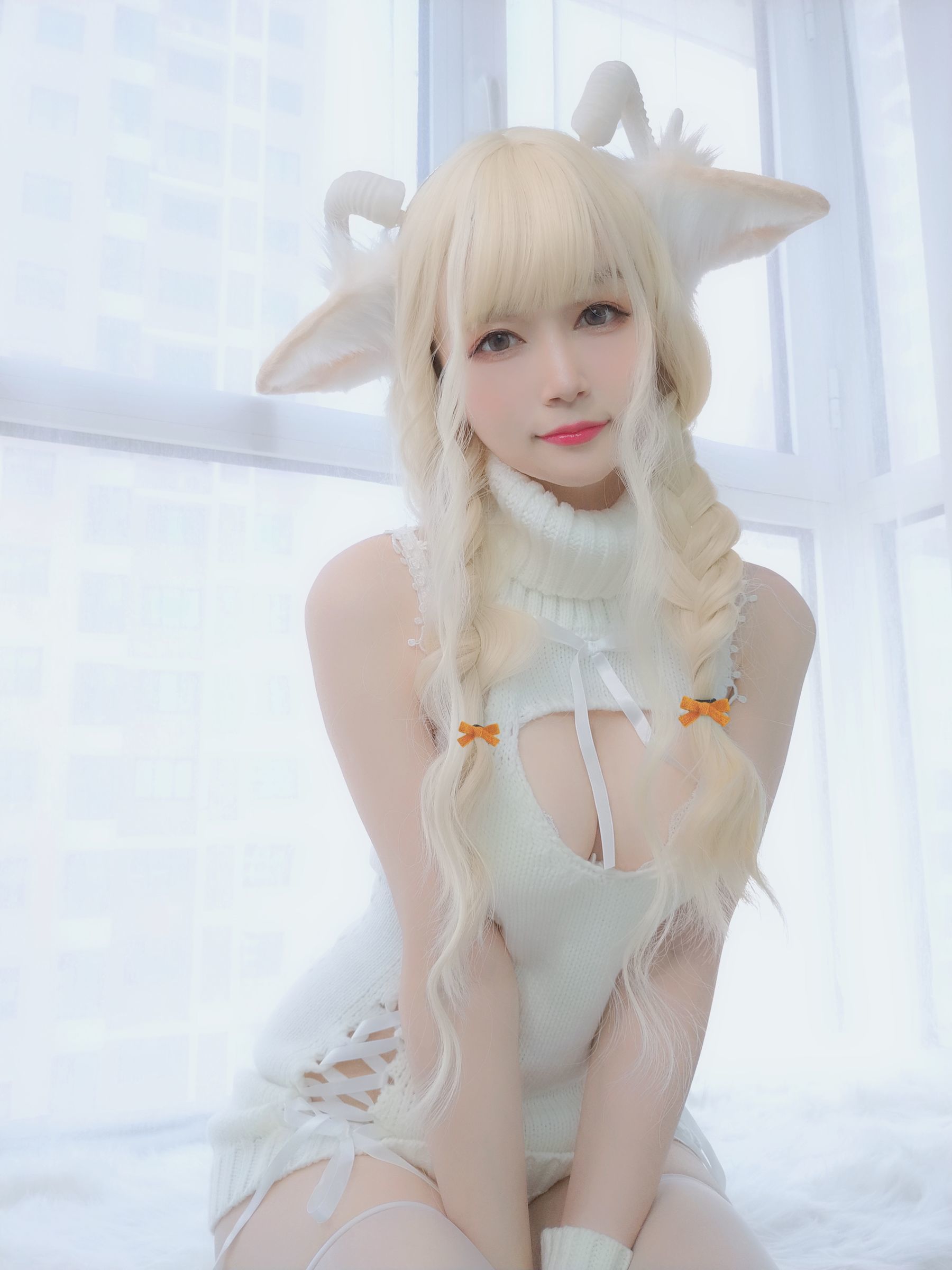 Coser小姐姐白银 - 小白羊-图64
