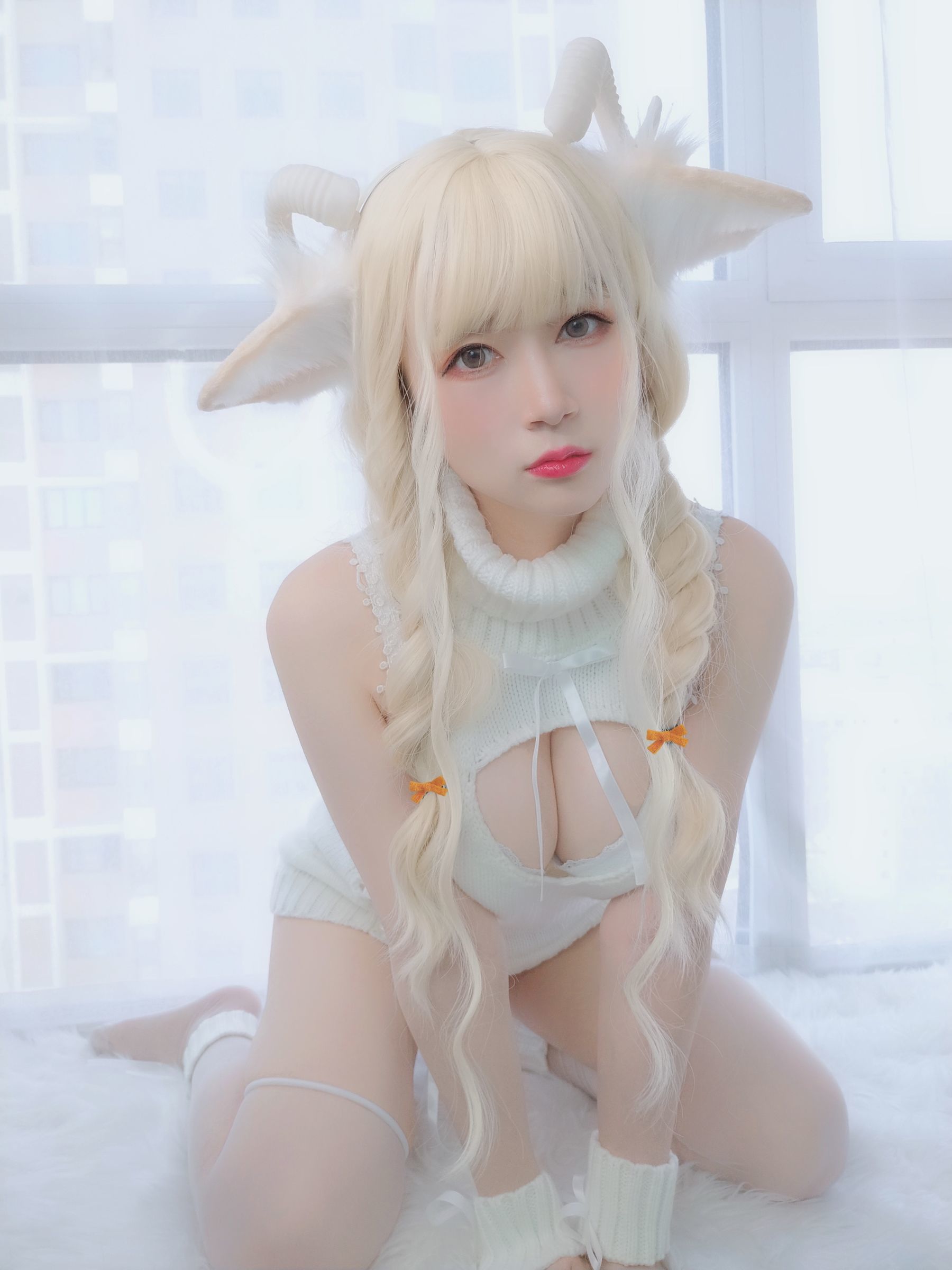 Coser小姐姐白银 - 小白羊-图74