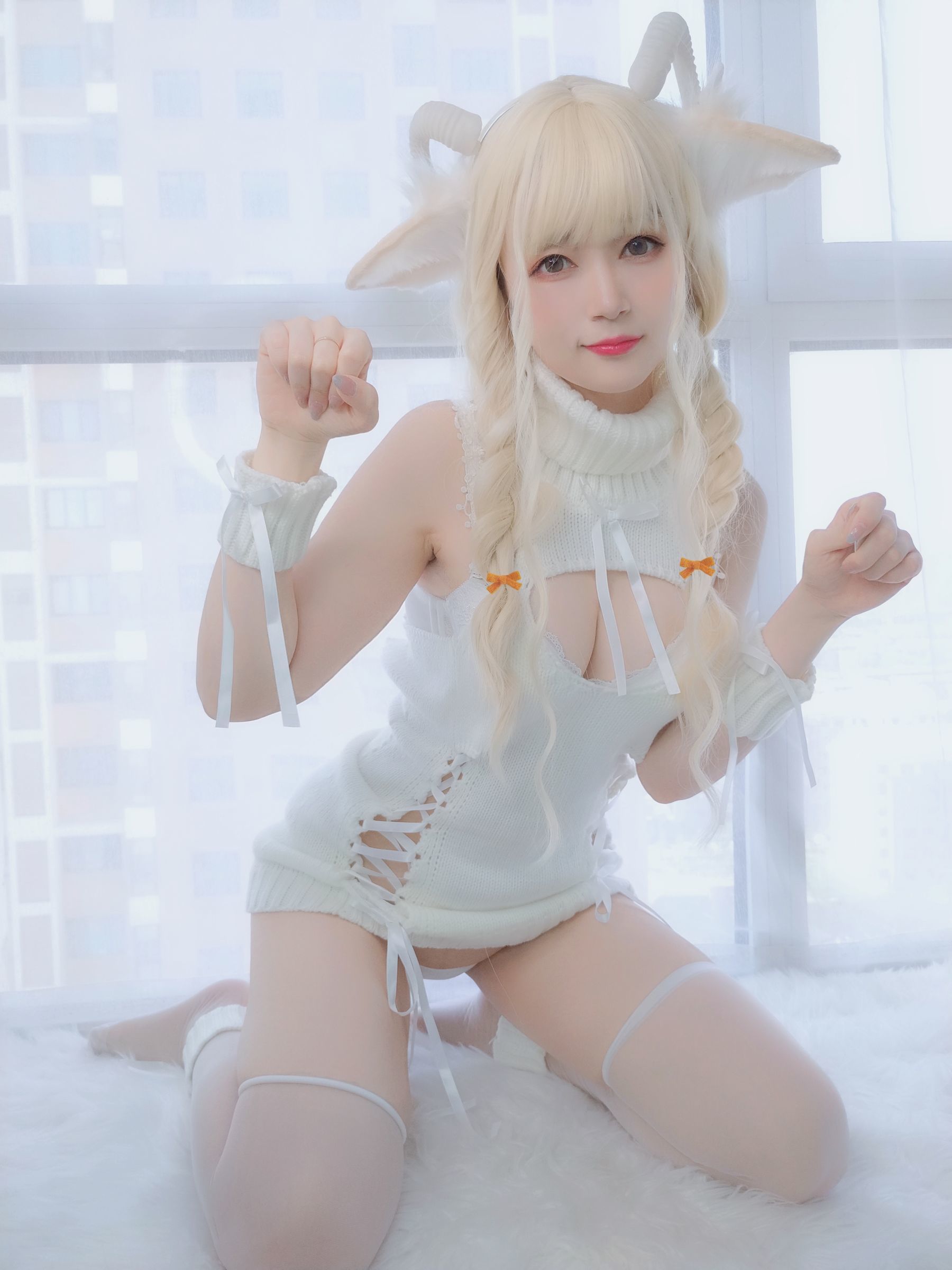 Coser小姐姐白银 - 小白羊-图76