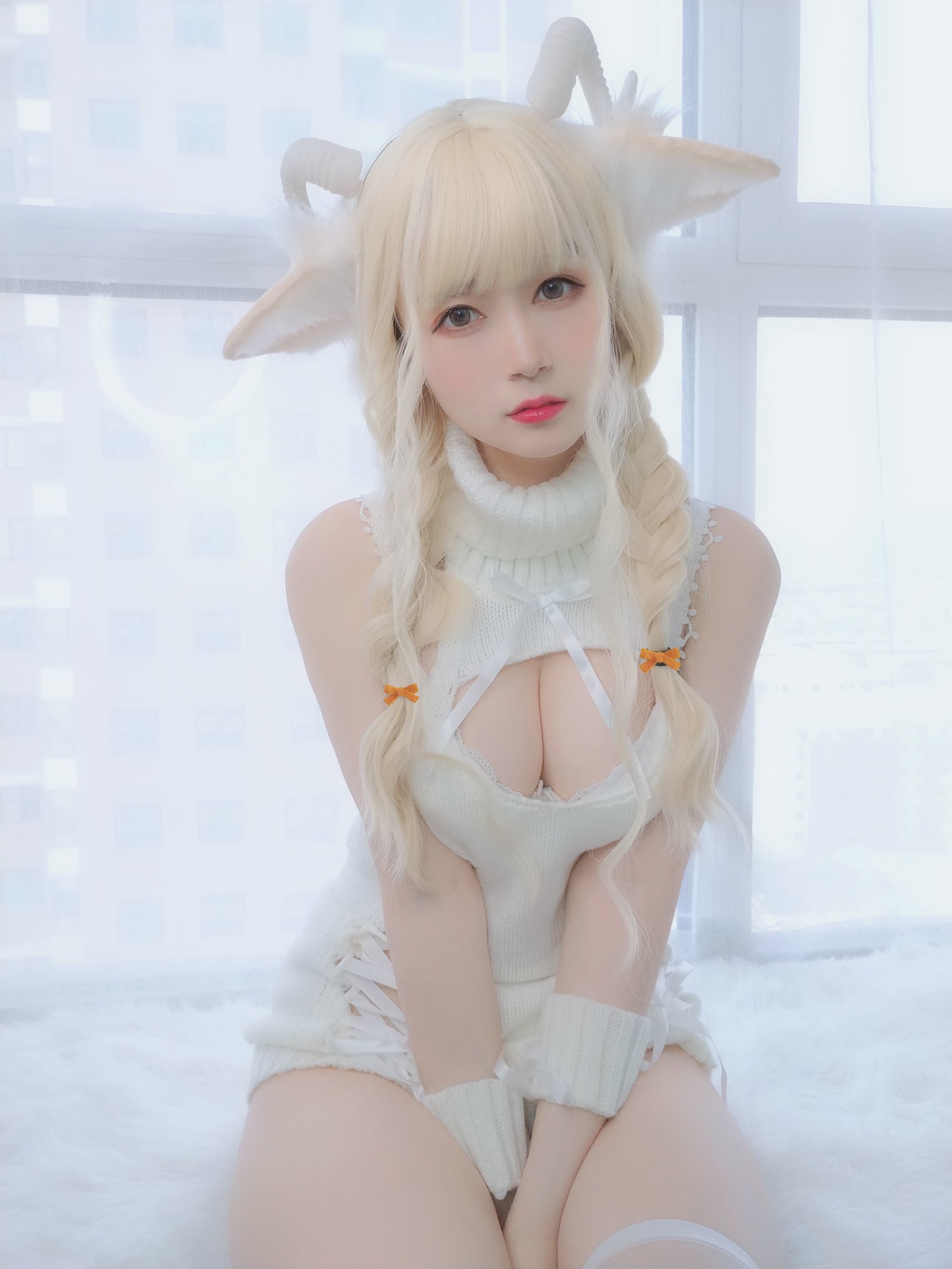 Coser小姐姐白银 - 小白羊-图77