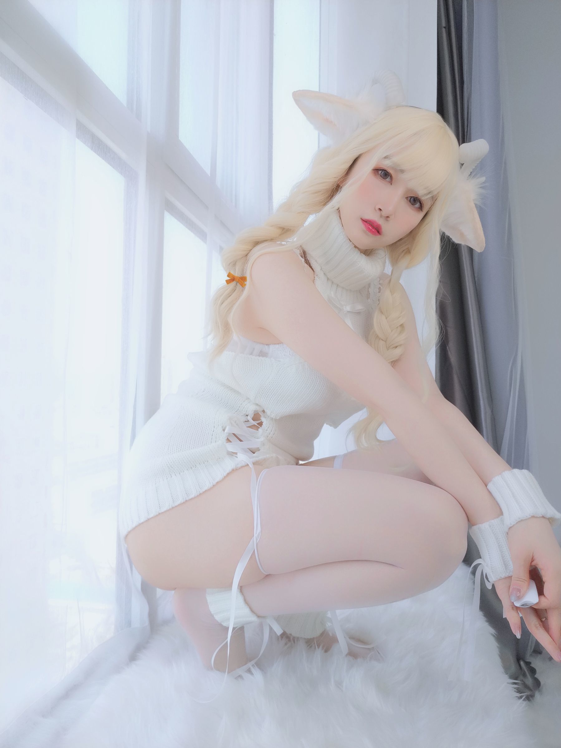 Coser小姐姐白银 - 小白羊-图82