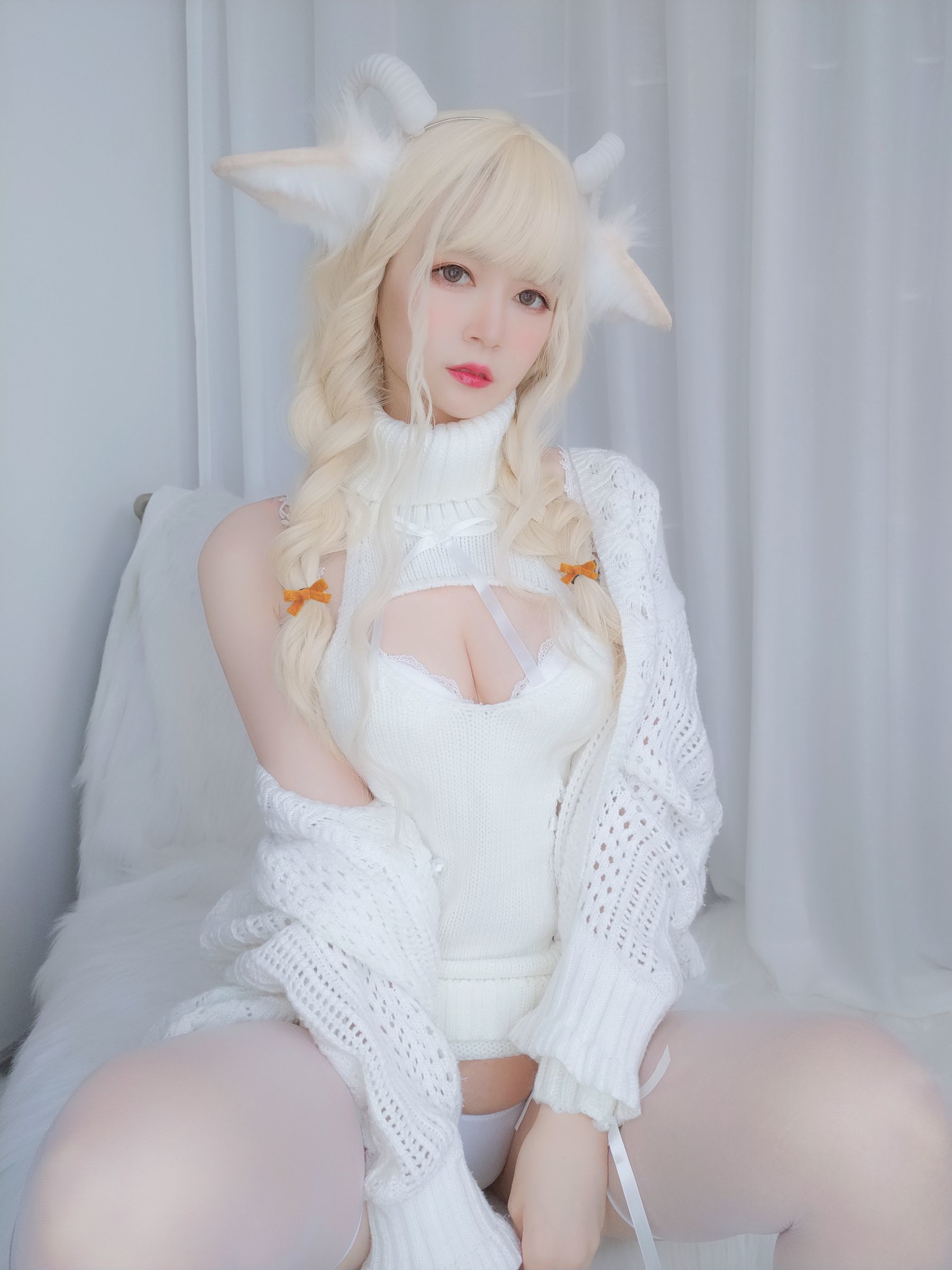 Coser小姐姐白银 - 小白羊-图8