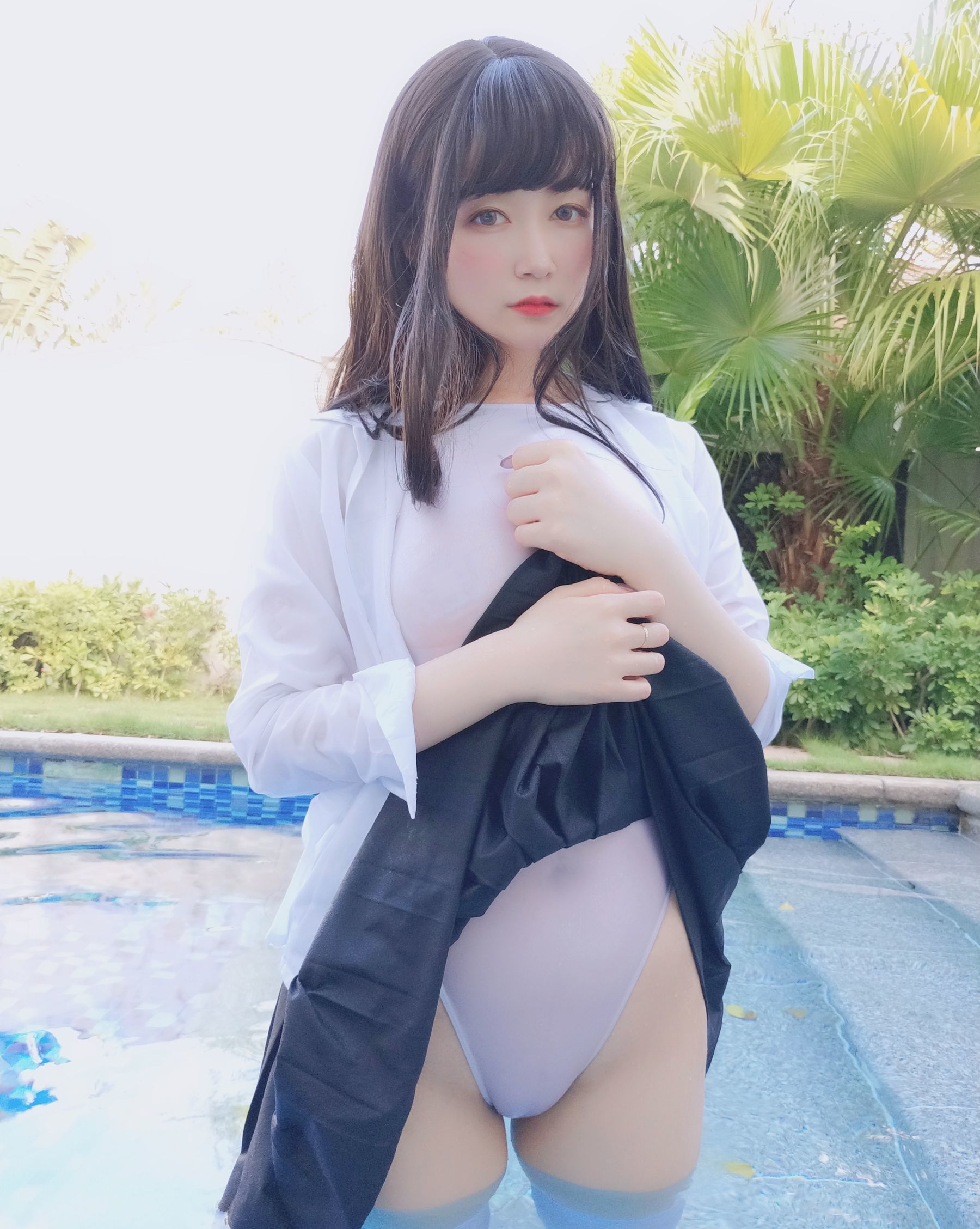 Coser小姐姐白银 - 游泳课-图38
