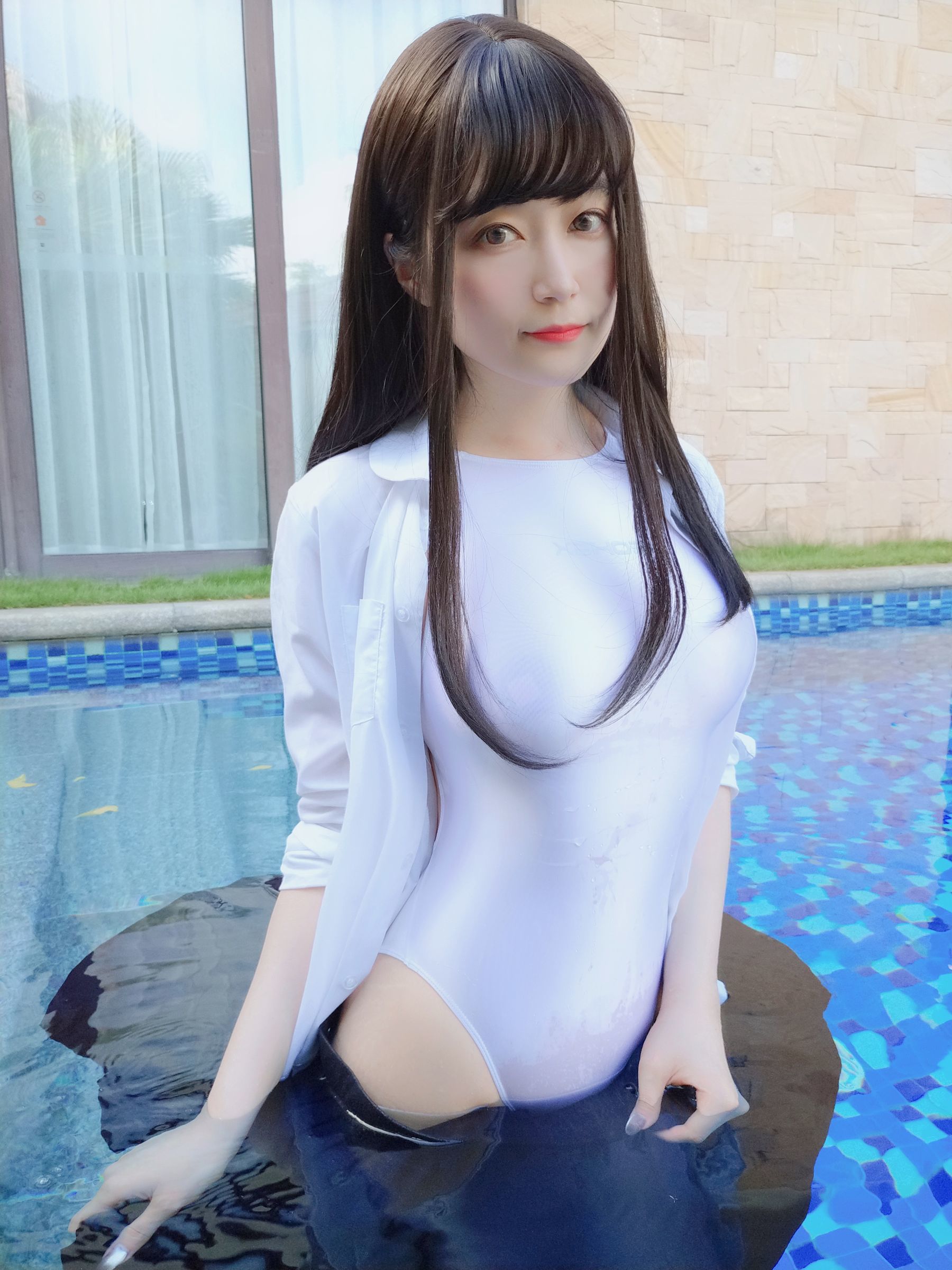 Coser小姐姐白银 - 游泳课-图61