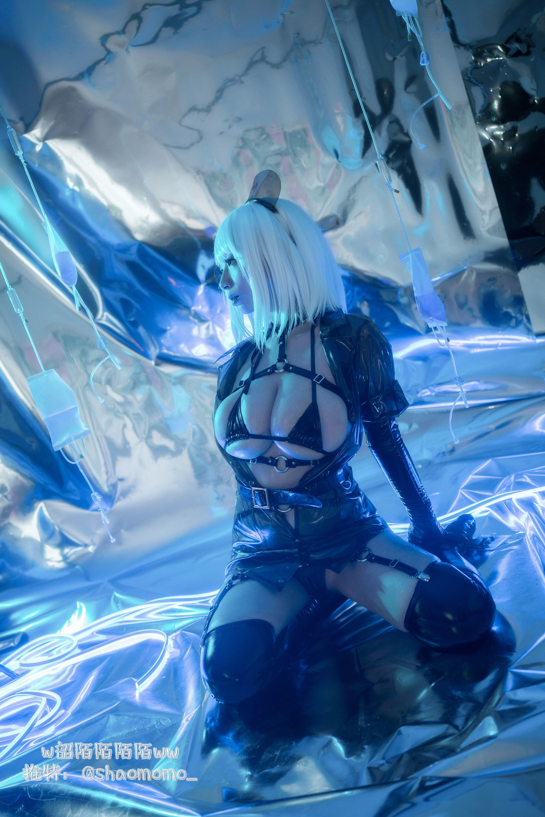 Cosplay美女韶陌陌 - 透明护士-图15