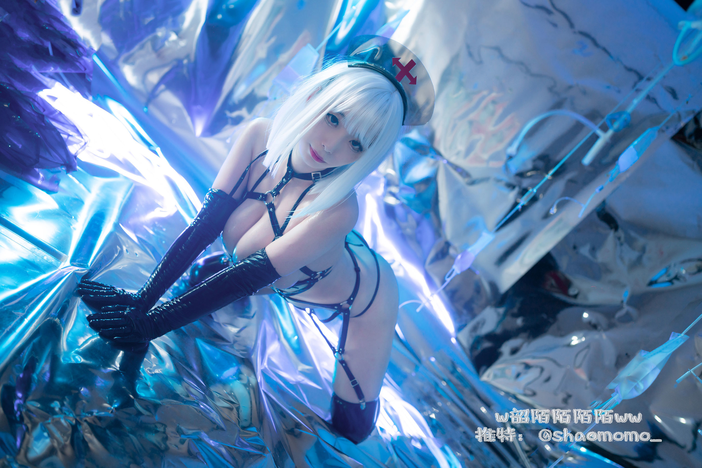 Cosplay美女韶陌陌 - 透明护士-图20