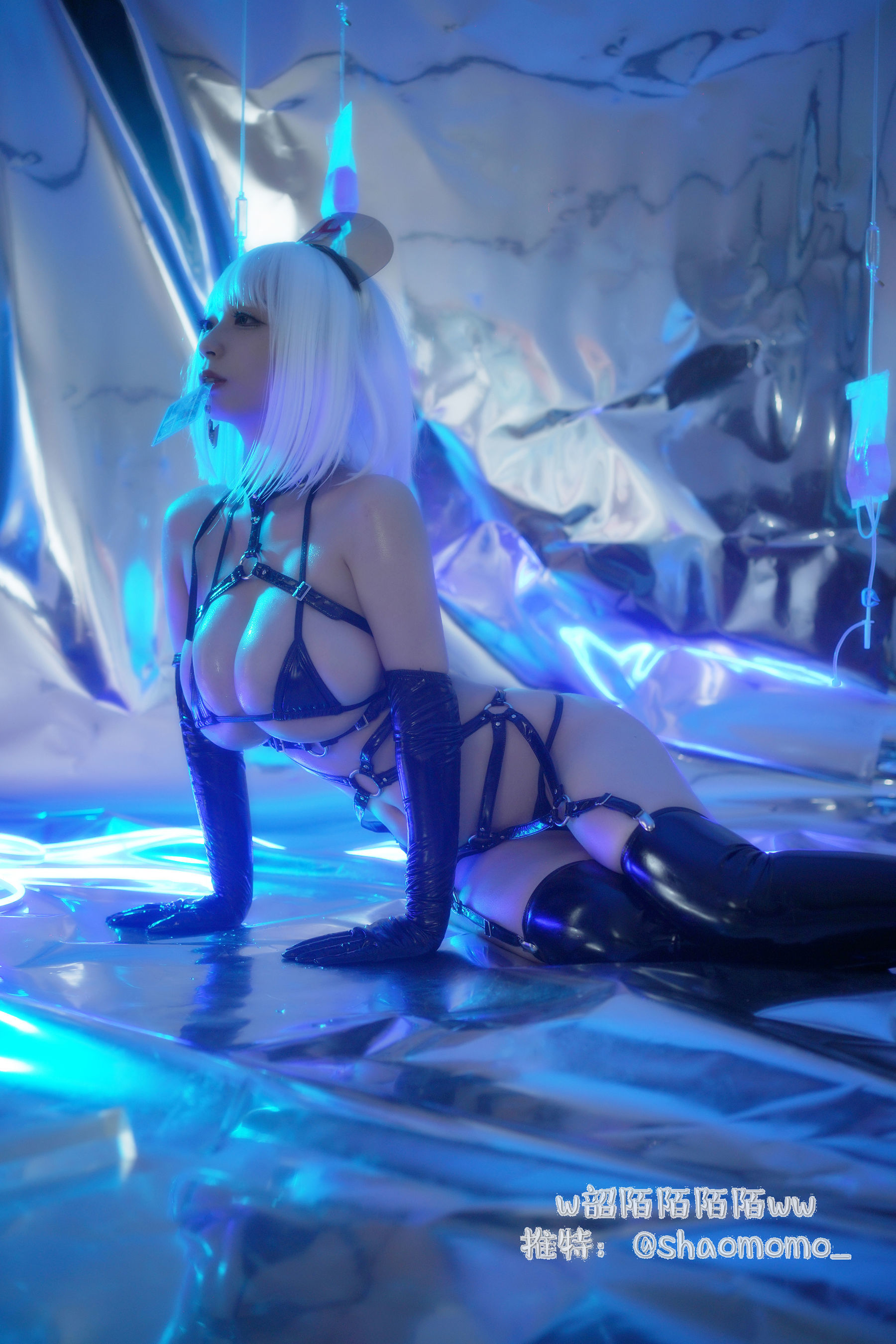 Cosplay美女韶陌陌 - 透明护士-图29