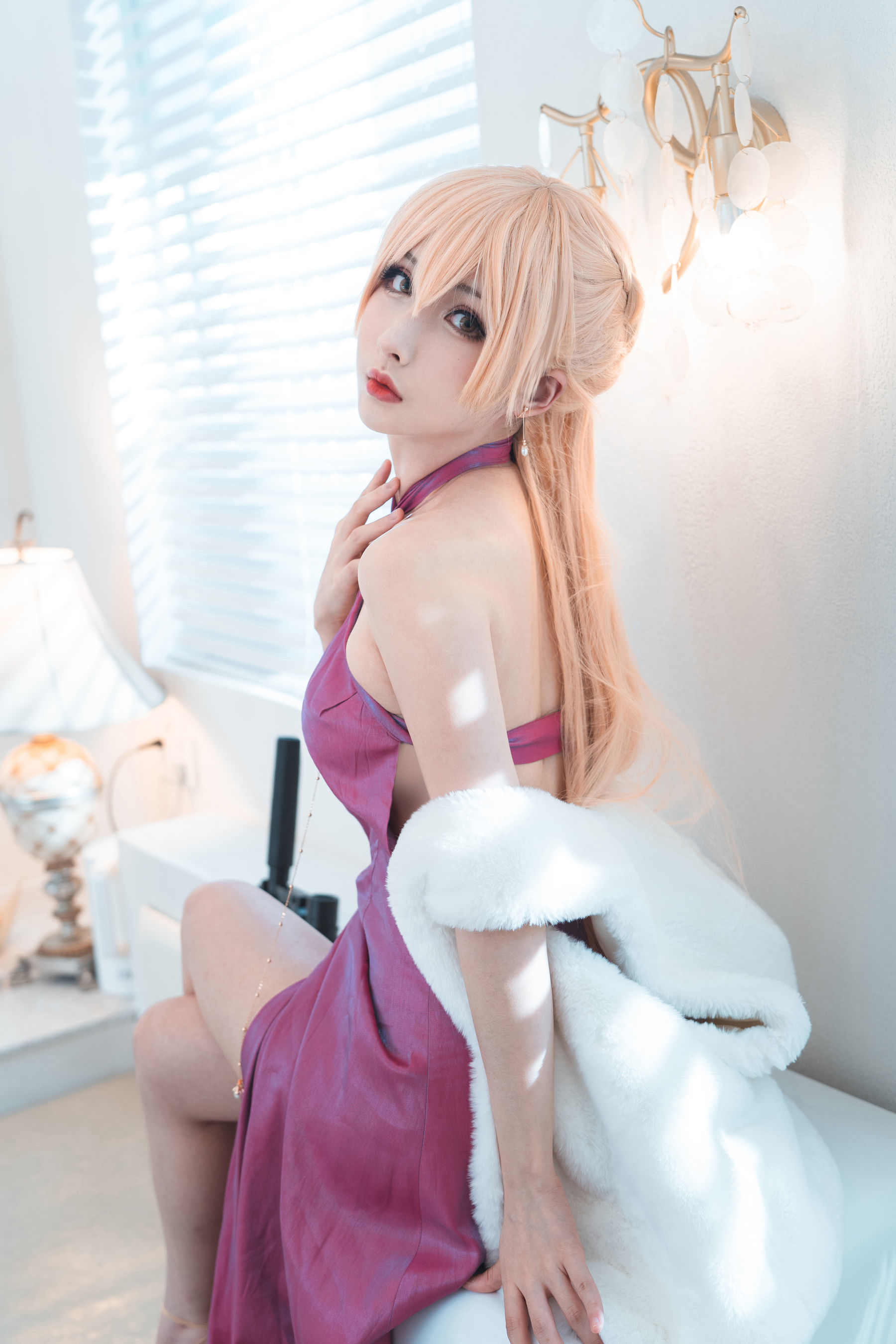 COS福利rioko凉凉子 - OTS-14礼服-图0