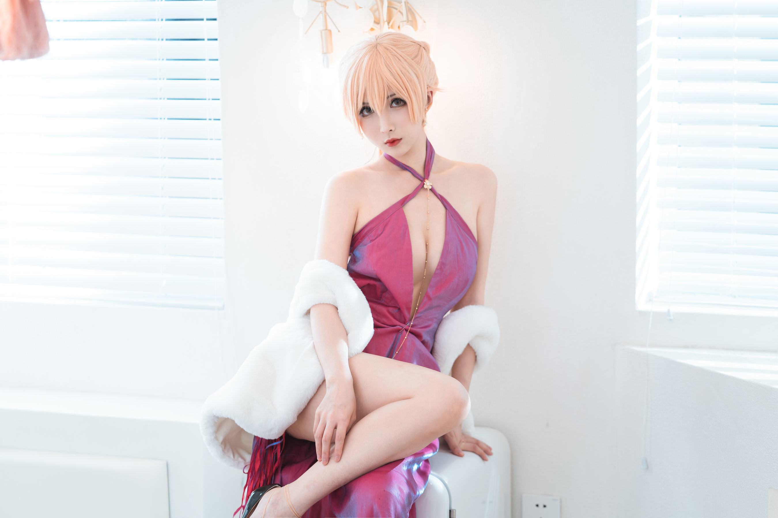 COS福利rioko凉凉子 - OTS-14礼服-图19