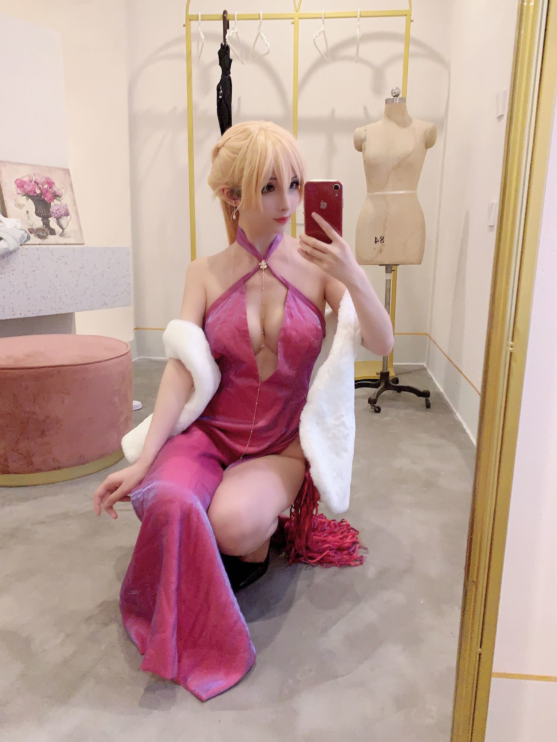 COS福利rioko凉凉子 - OTS-14礼服-图21