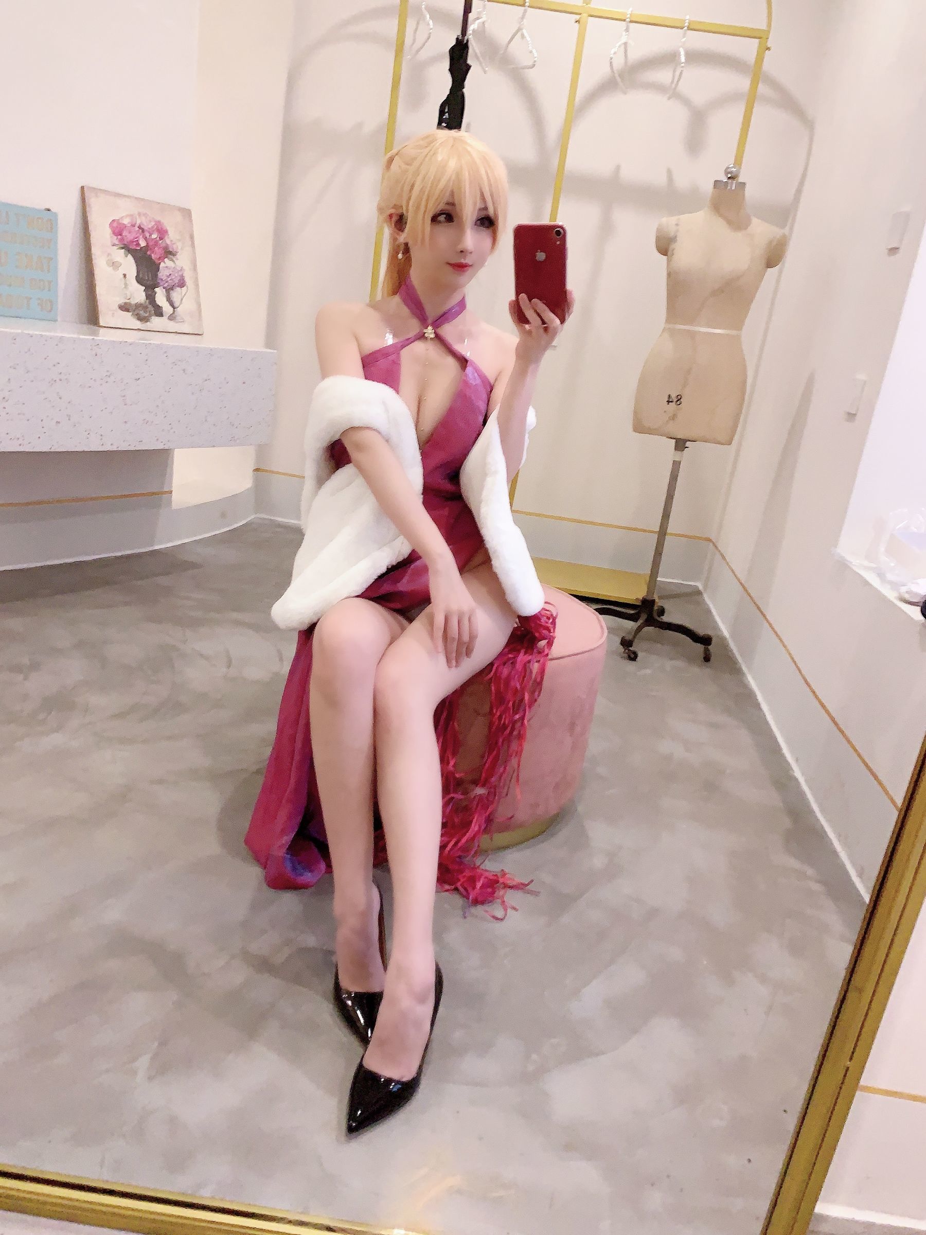 COS福利rioko凉凉子 - OTS-14礼服-图22