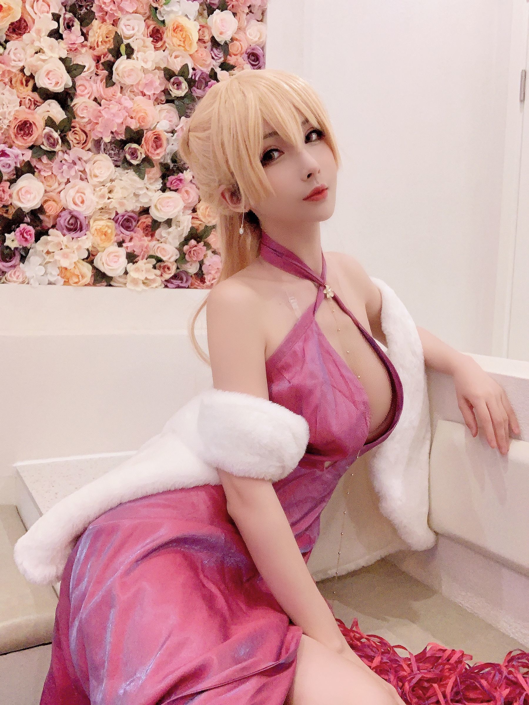 COS福利rioko凉凉子 - OTS-14礼服-图24