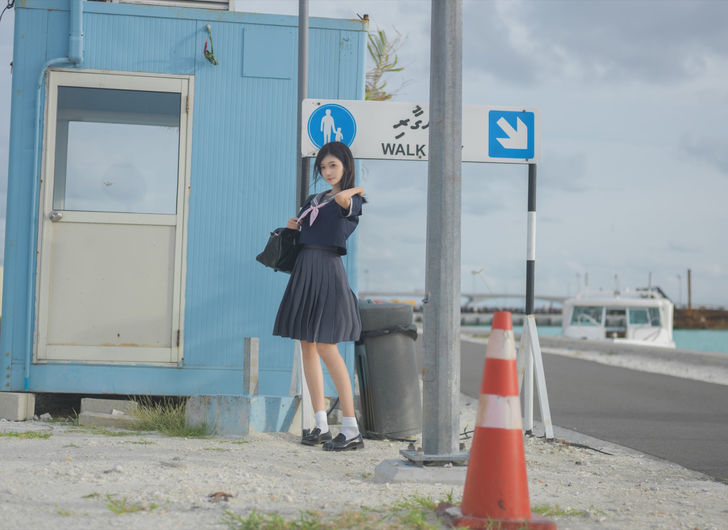 动漫博主南桃Momoko - 蓝jk-图11