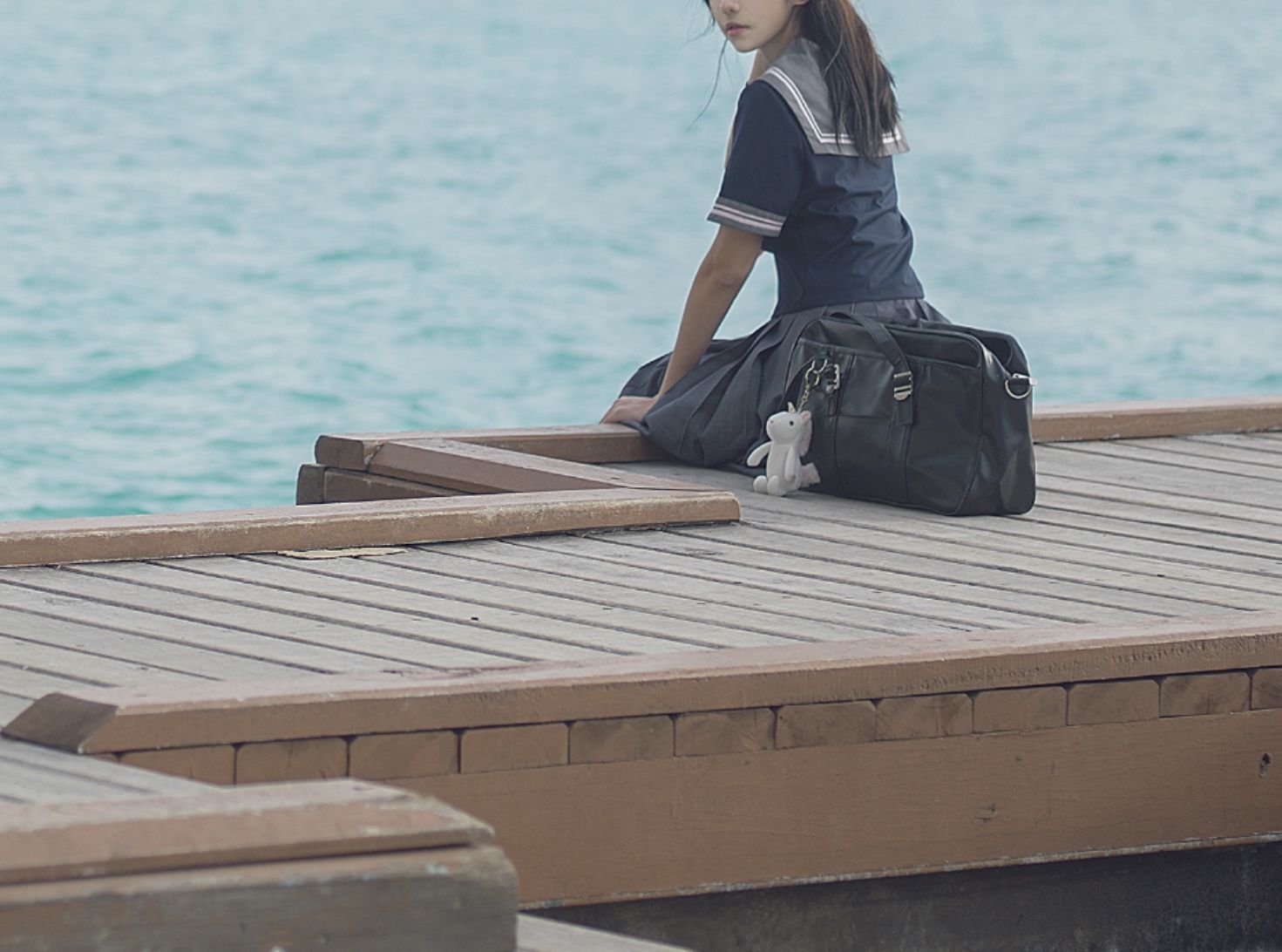 动漫博主南桃Momoko - 蓝jk-图5
