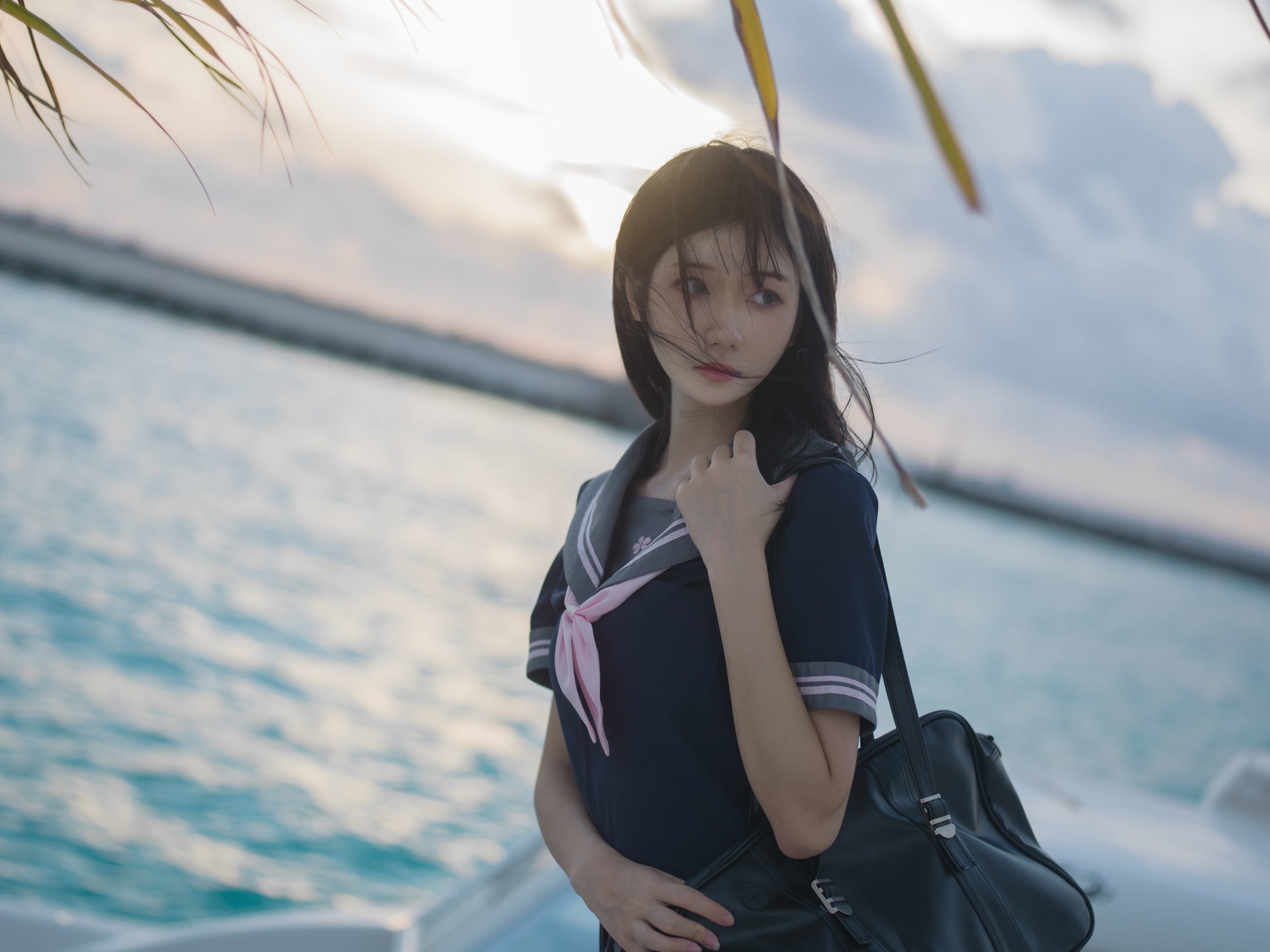 动漫博主南桃Momoko - 蓝jk-图7