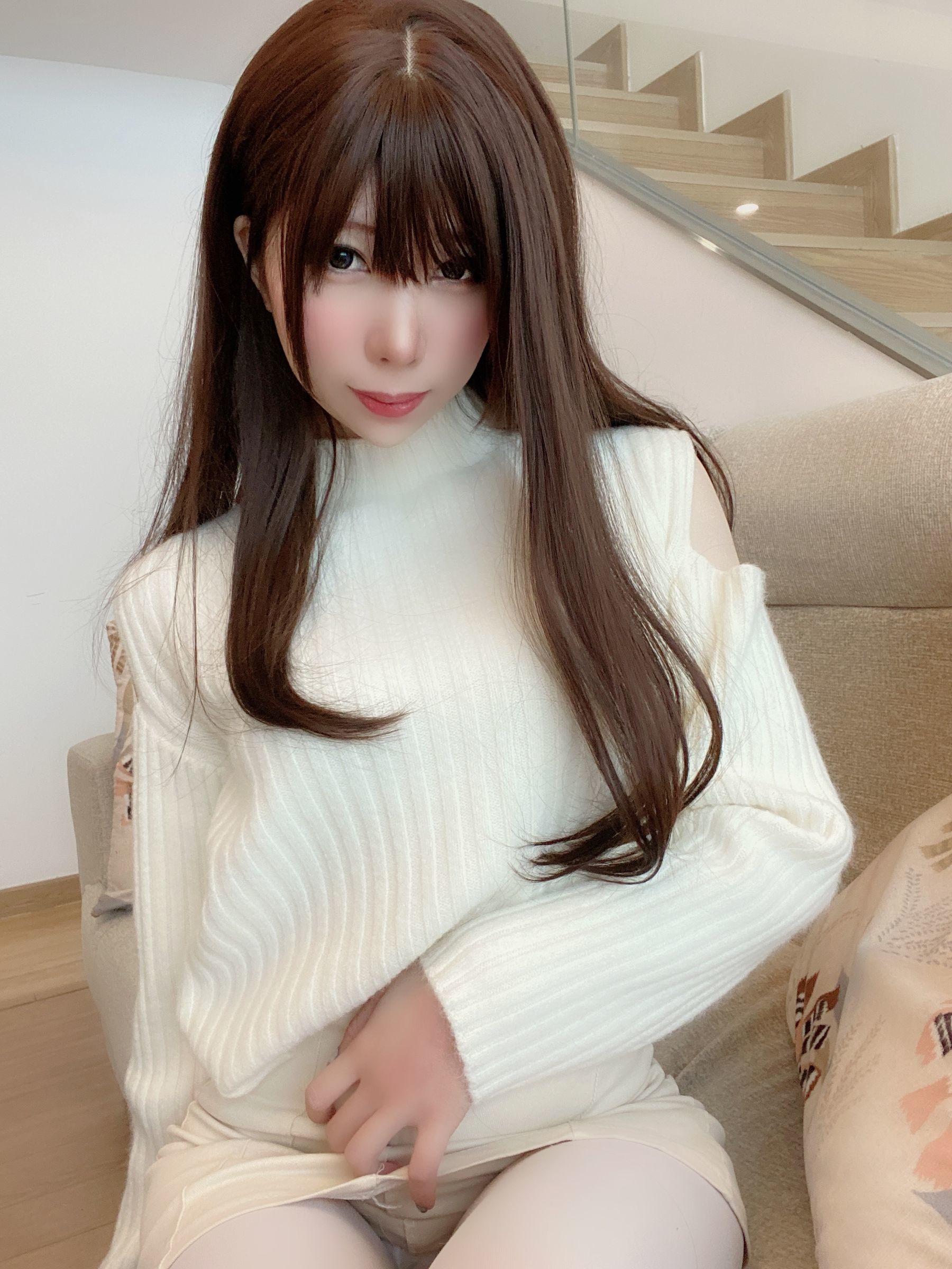 二次元巨乳美女鹿野希 - 草莓女友-图9