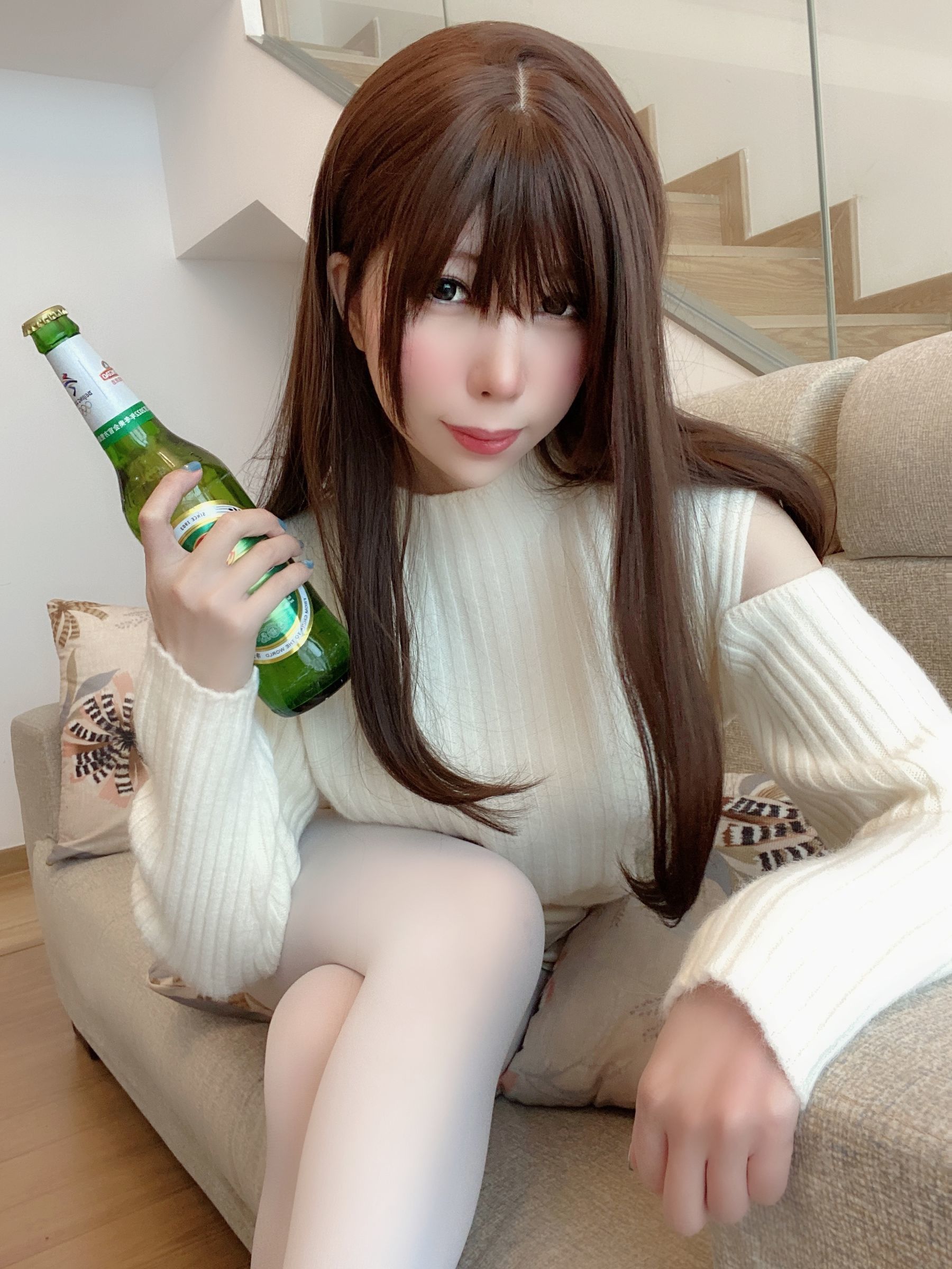 二次元巨乳美女鹿野希 - 草莓女友-图21