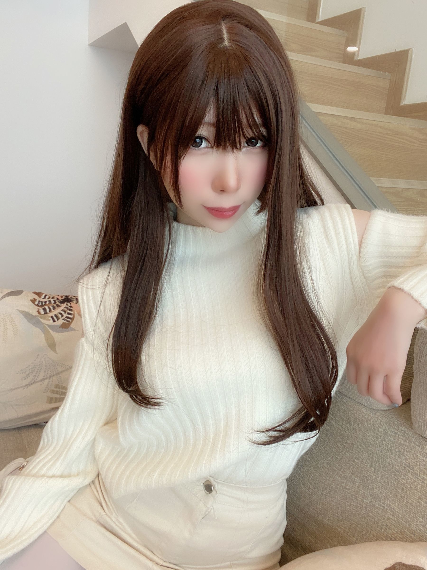 二次元巨乳美女鹿野希 - 草莓女友-图6