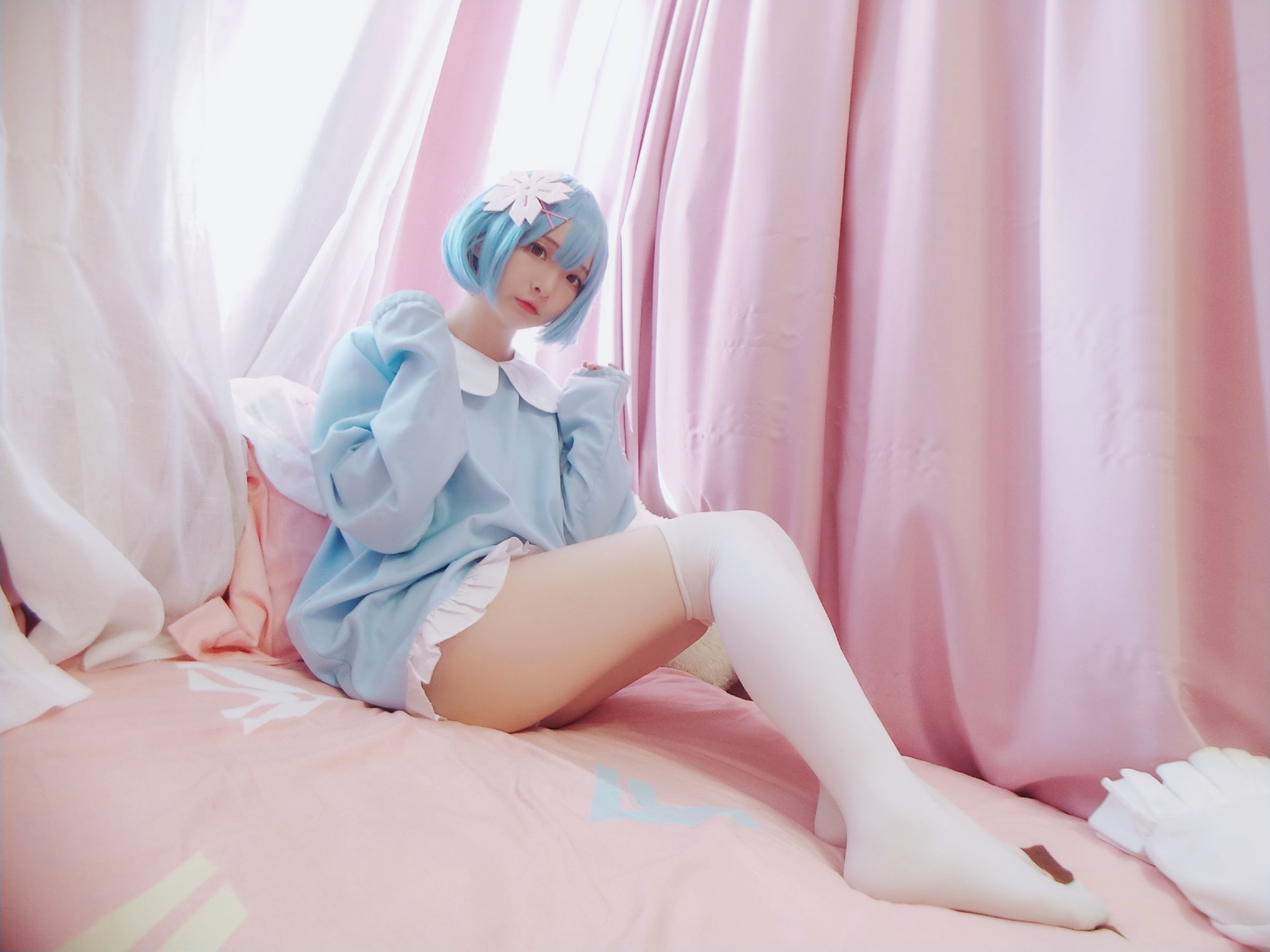 二次元美女古川kagura - 蕾姆幼年-图10
