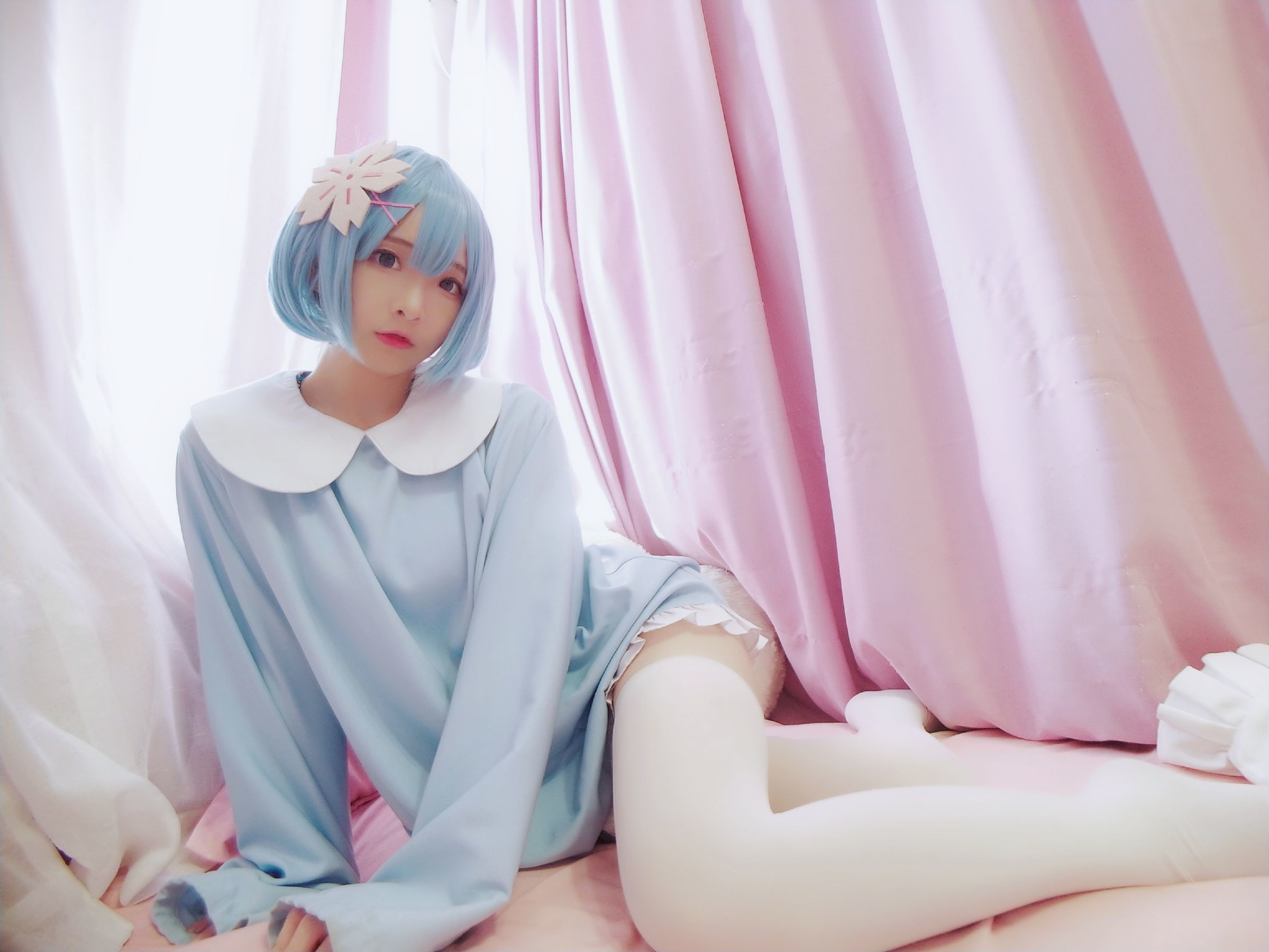 二次元美女古川kagura - 蕾姆幼年-图11