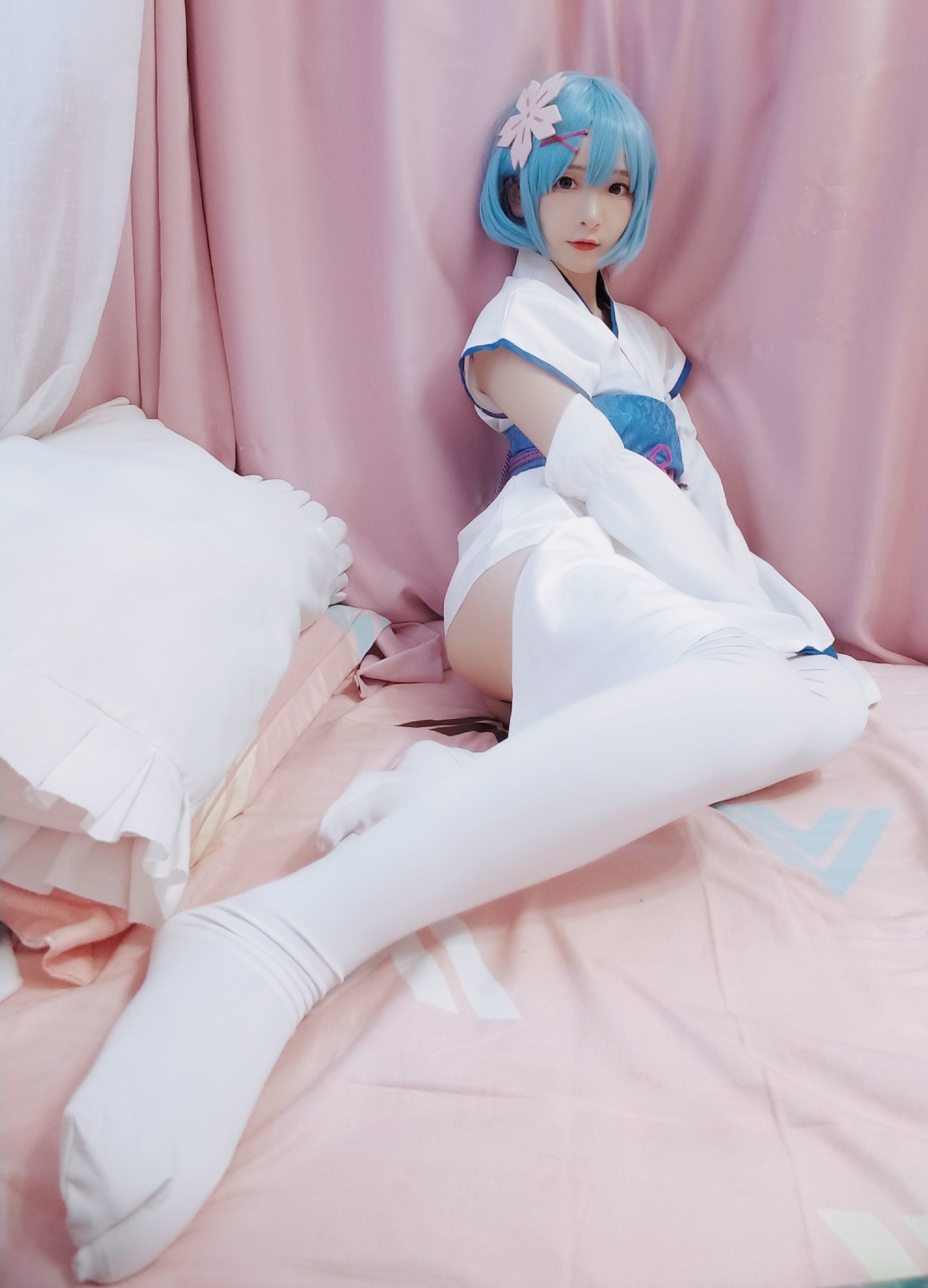 二次元美女古川kagura - 蕾姆幼年-图12