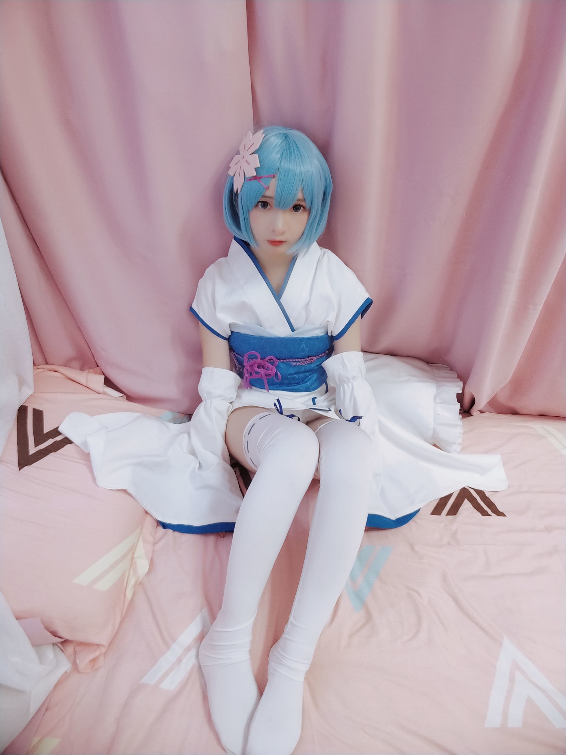 二次元美女古川kagura - 蕾姆幼年-图15