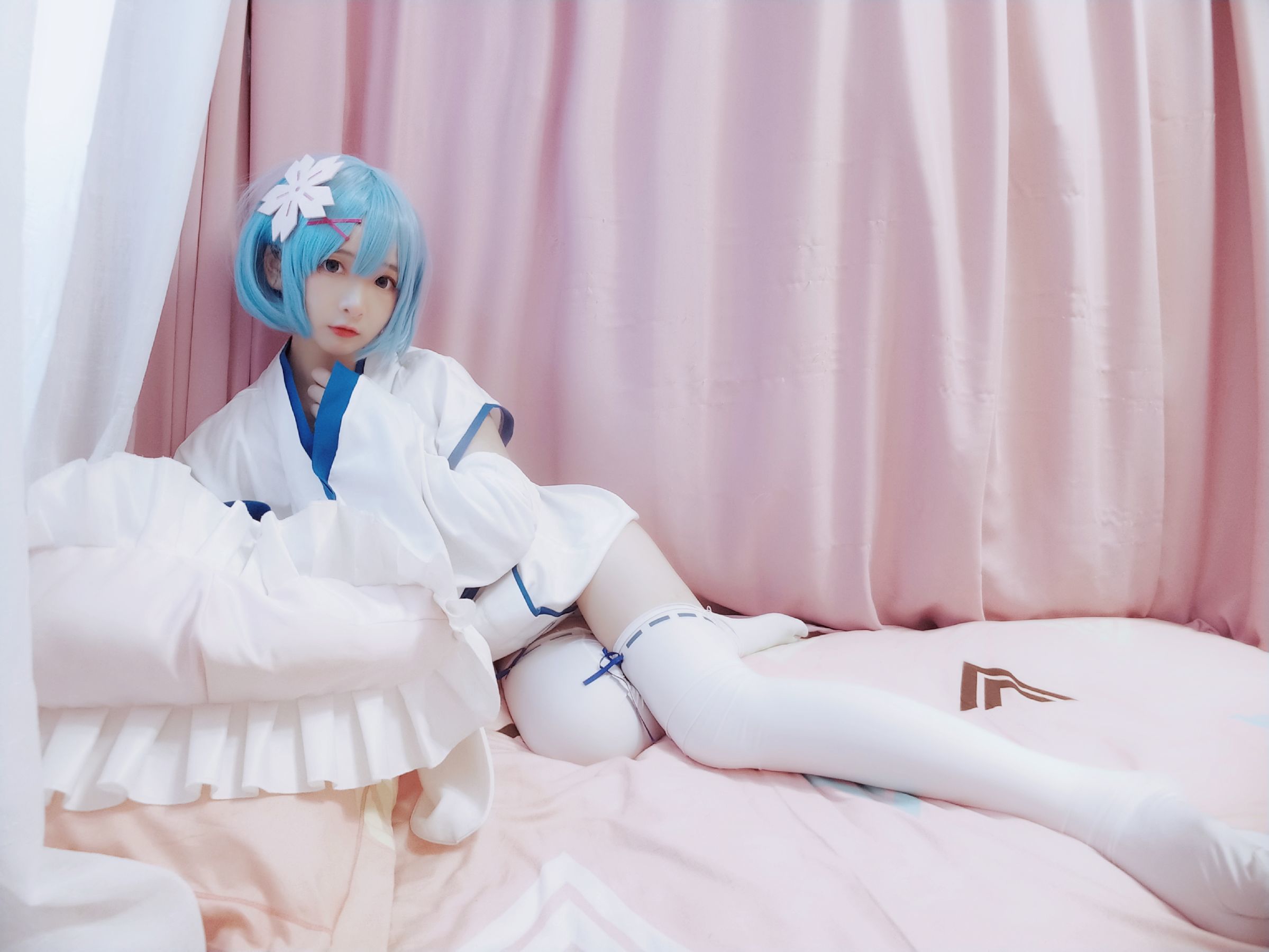 二次元美女古川kagura - 蕾姆幼年-图16