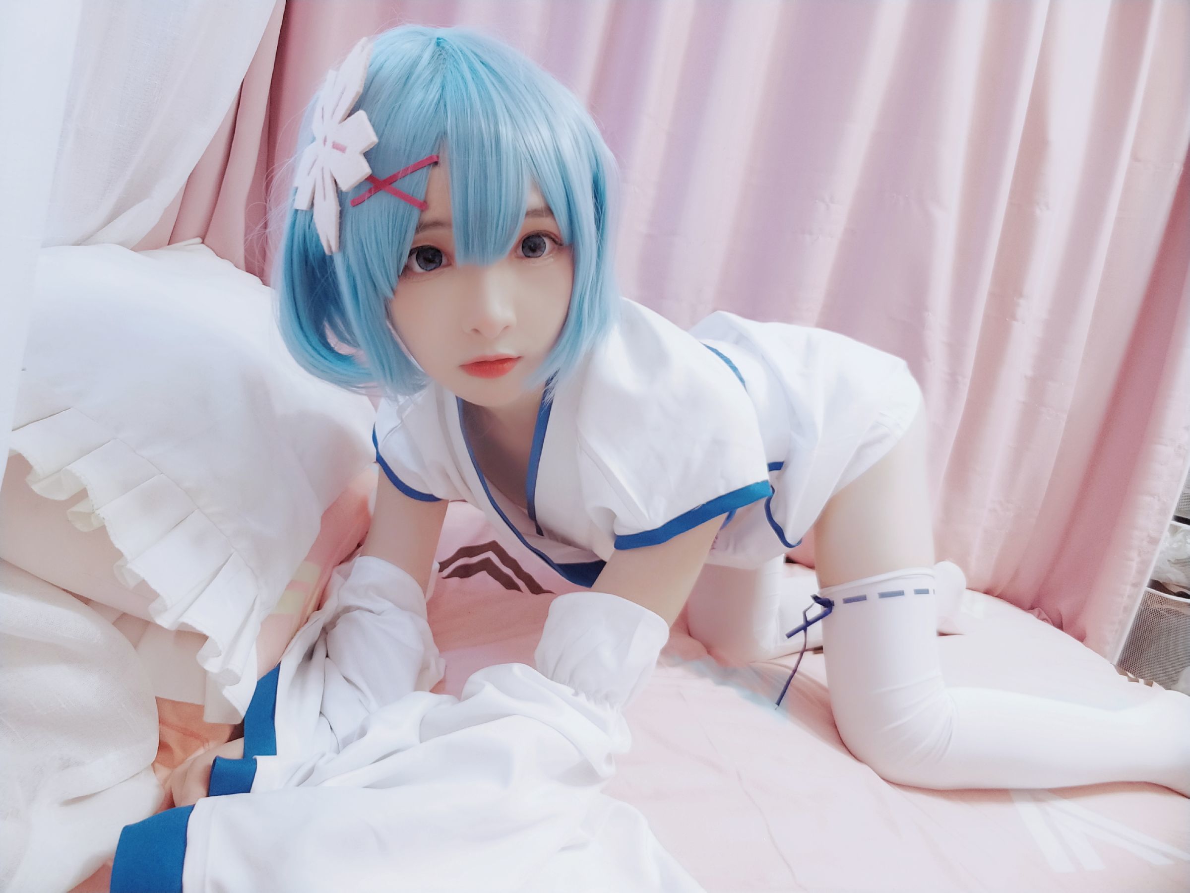 二次元美女古川kagura - 蕾姆幼年-图18
