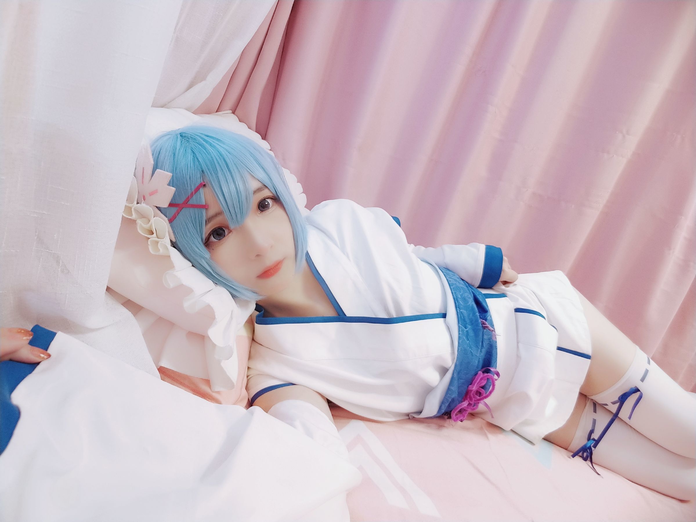 二次元美女古川kagura - 蕾姆幼年-图19
