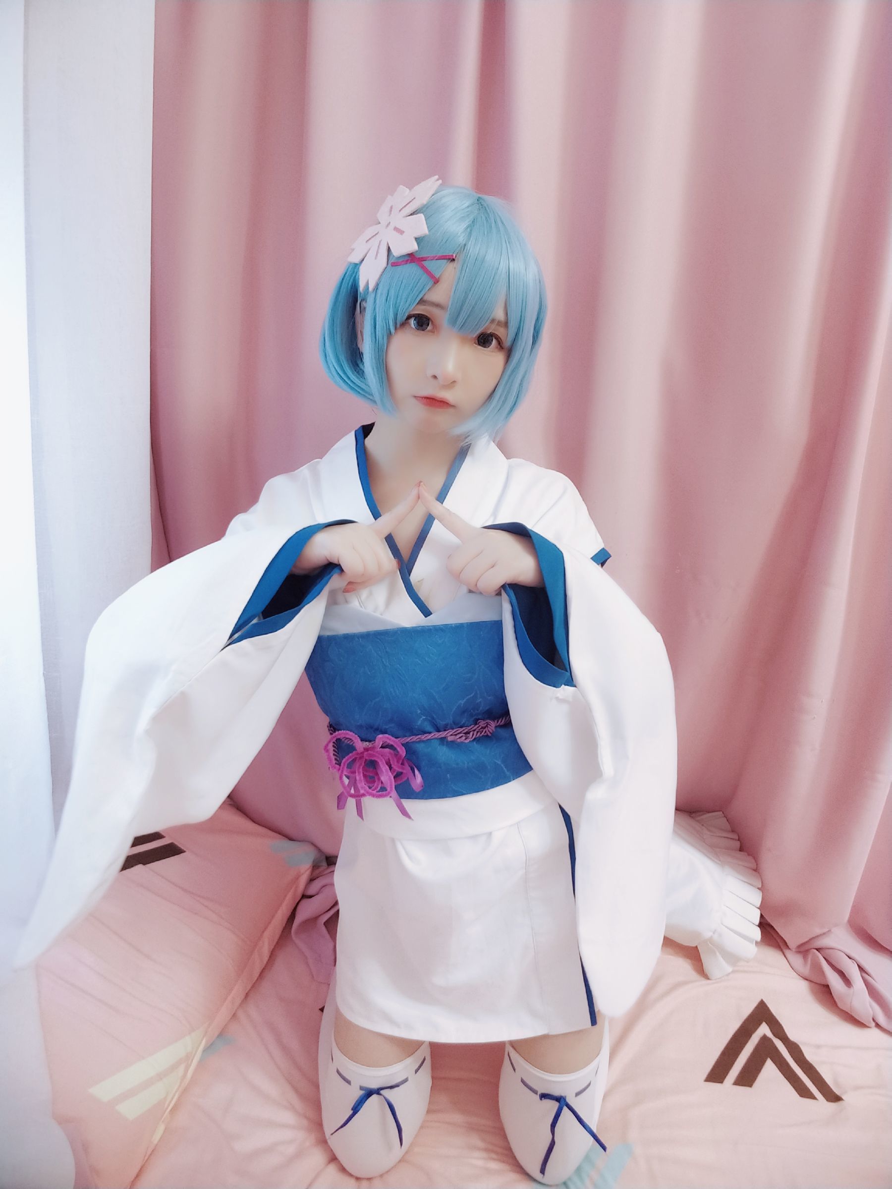 二次元美女古川kagura - 蕾姆幼年-图24