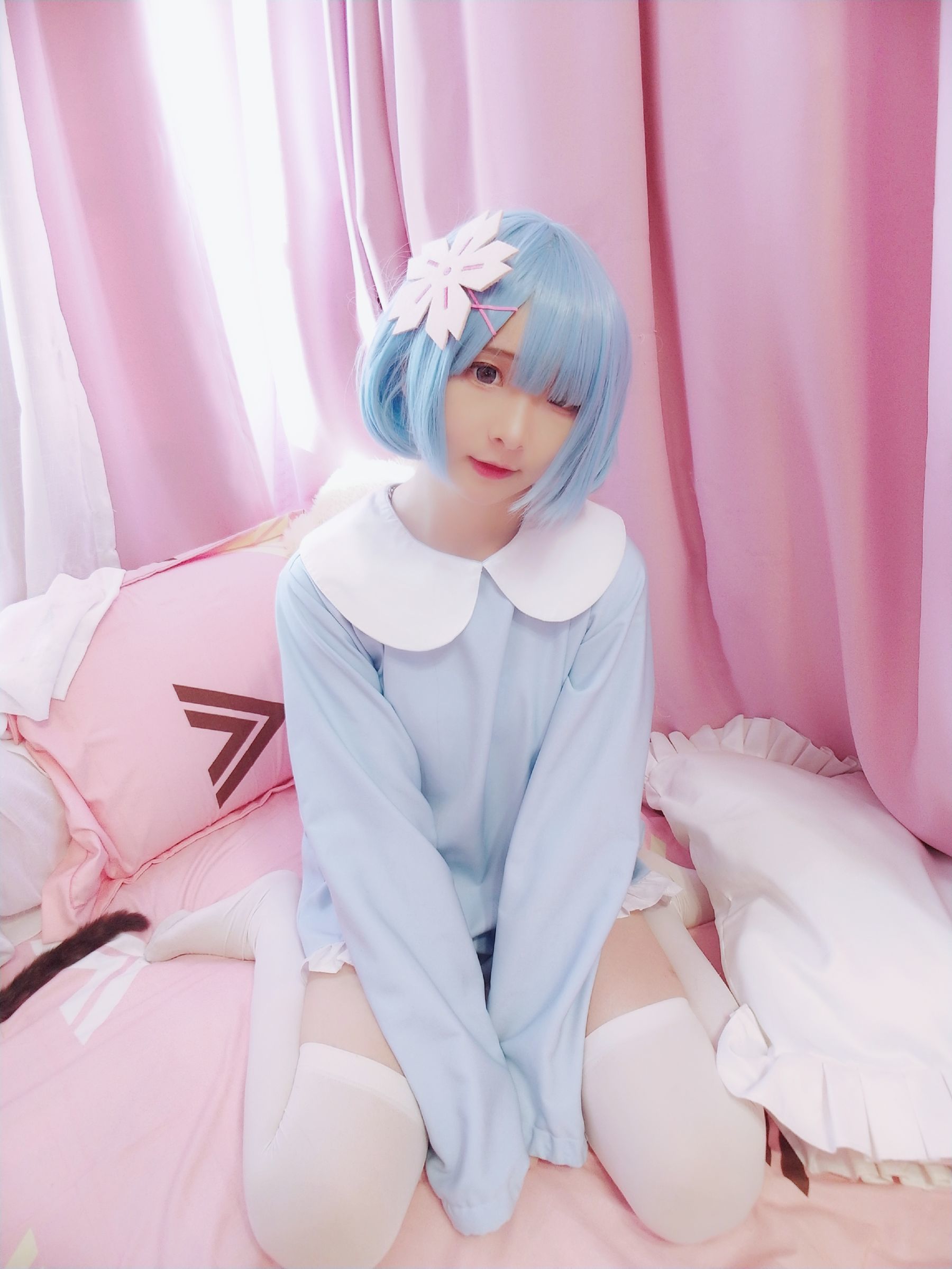 二次元美女古川kagura - 蕾姆幼年-图2
