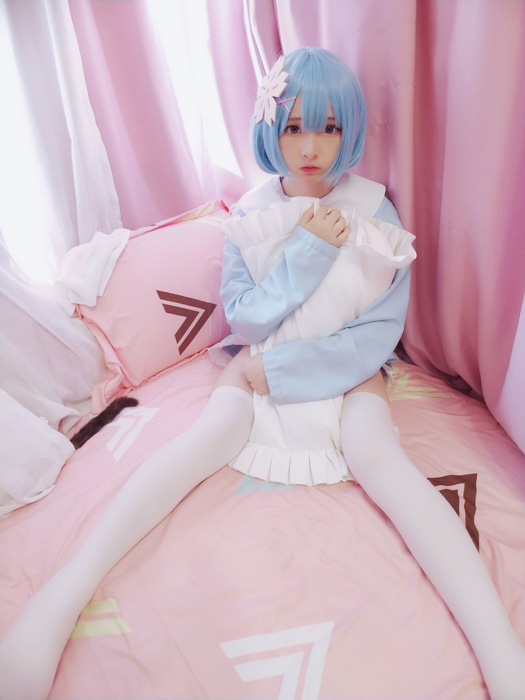 二次元美女古川kagura - 蕾姆幼年-图3
