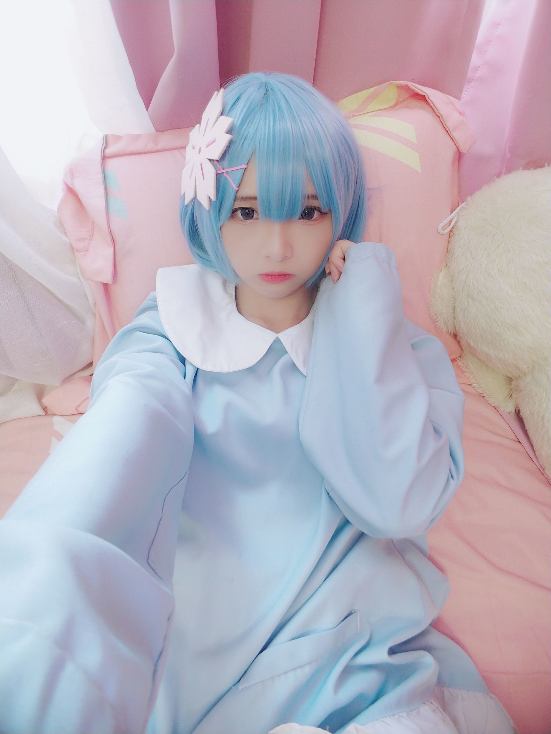 二次元美女古川kagura - 蕾姆幼年-图7