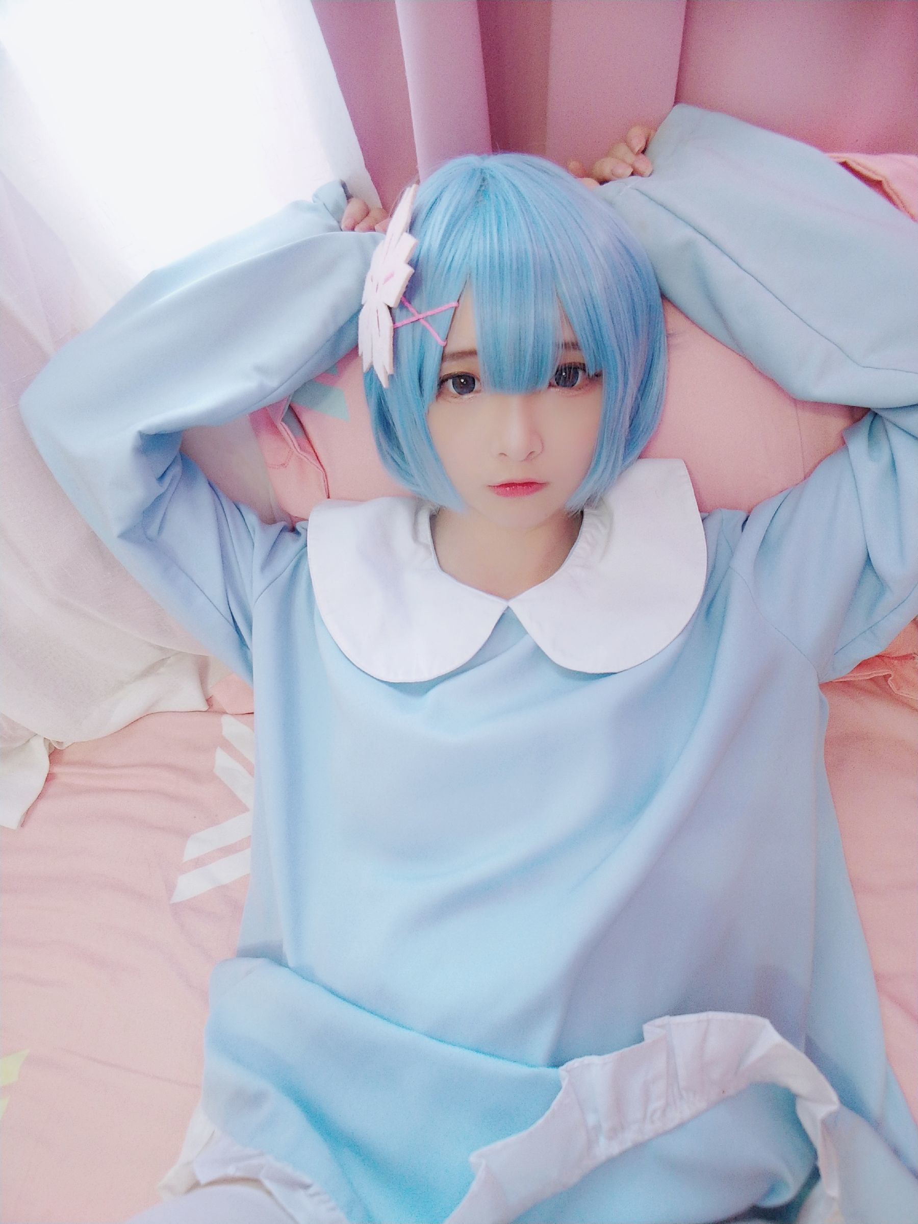 二次元美女古川kagura - 蕾姆幼年-图8
