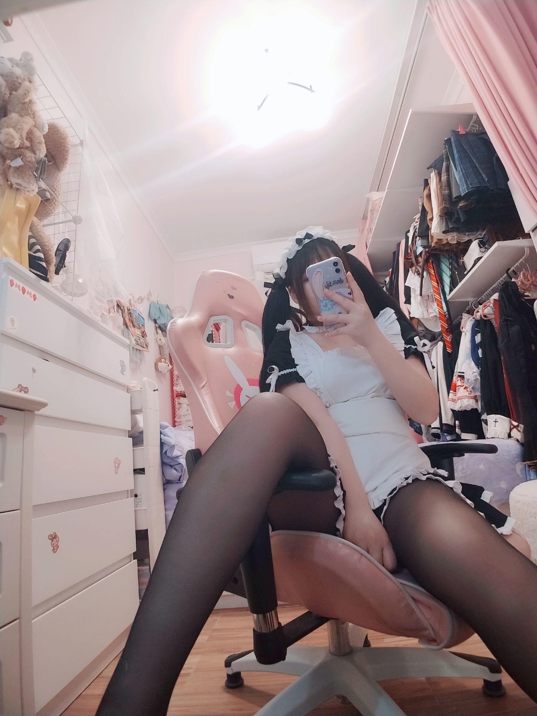 二次元美女古川kagura - 黑丝女仆-图10
