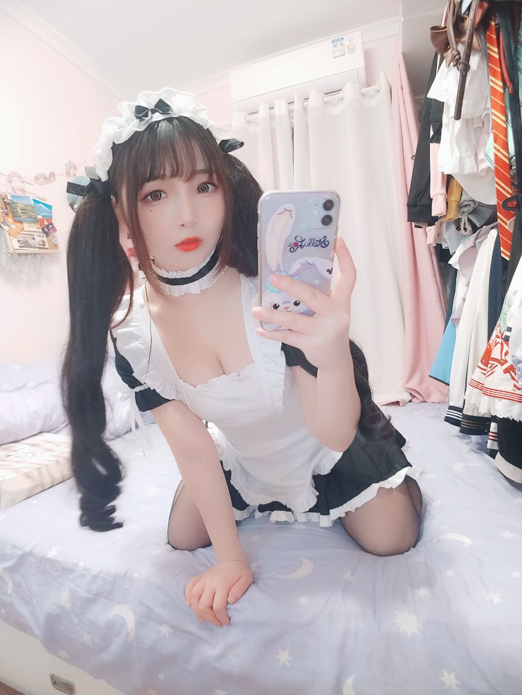 二次元美女古川kagura - 黑丝女仆-图22