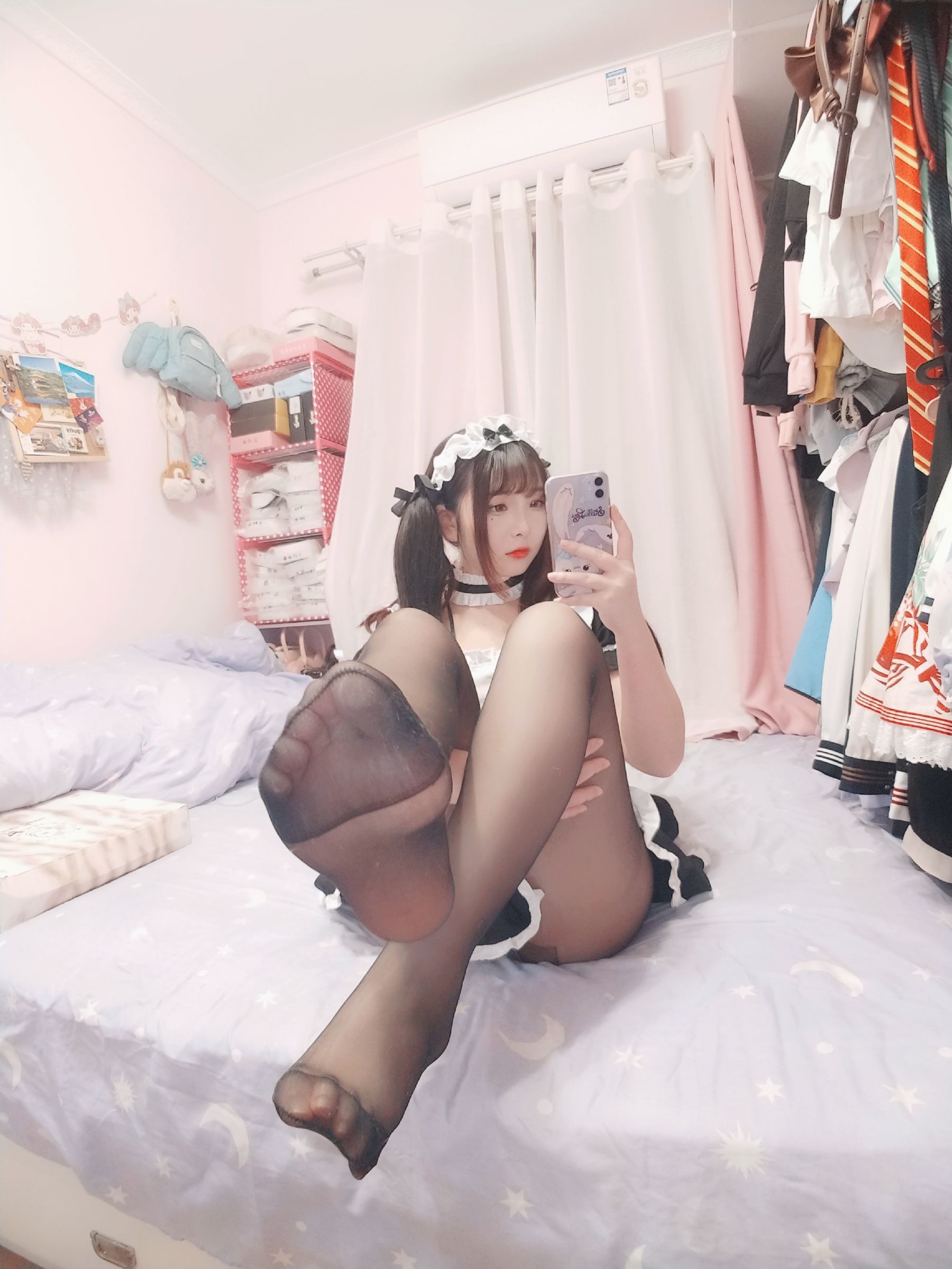 二次元美女古川kagura - 黑丝女仆-图25